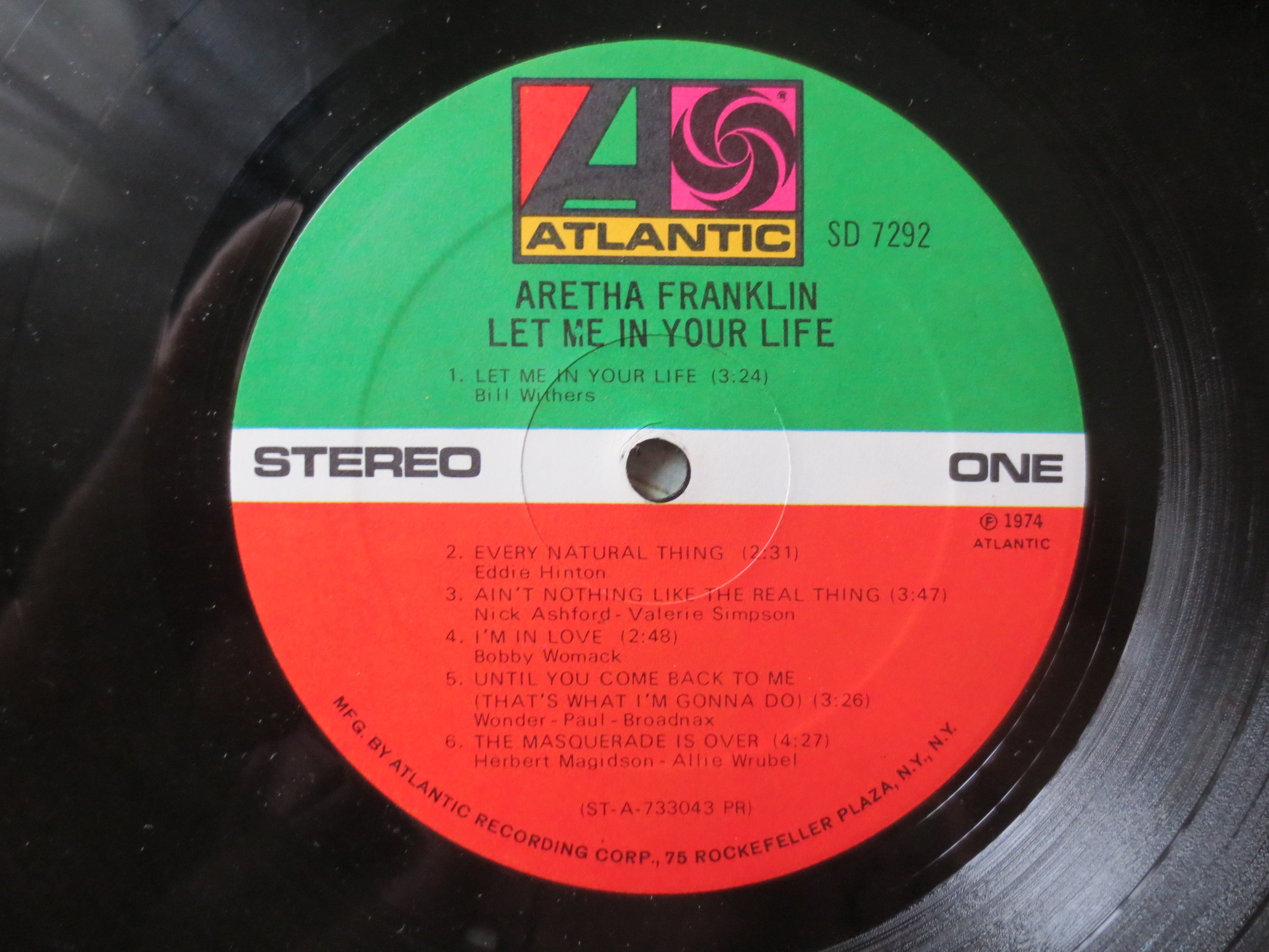 Aretha Franklin – Let Me in Your Life (1974) Vinyl LP