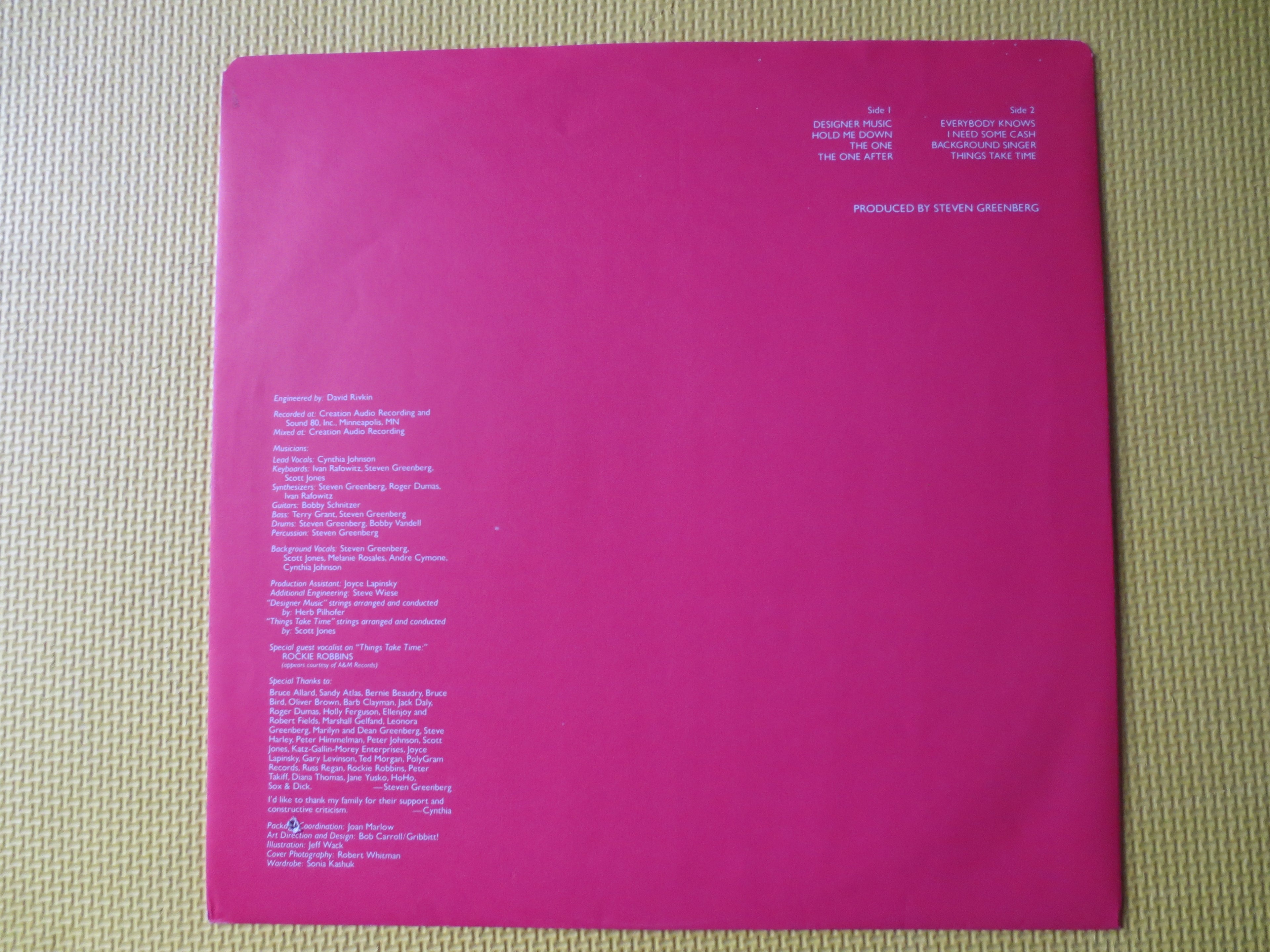 Lipps Inc. – Designer Music (1981) Vinyl LP
