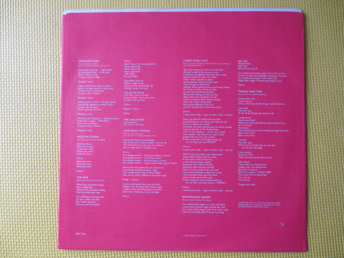 LIPP'S Inc., LIPP'S Inc. Lps, Lipp's Inc. Records, Vintage Vinyl, Record Vinyl, Vinyl Record, Disco Record, 1981 Records