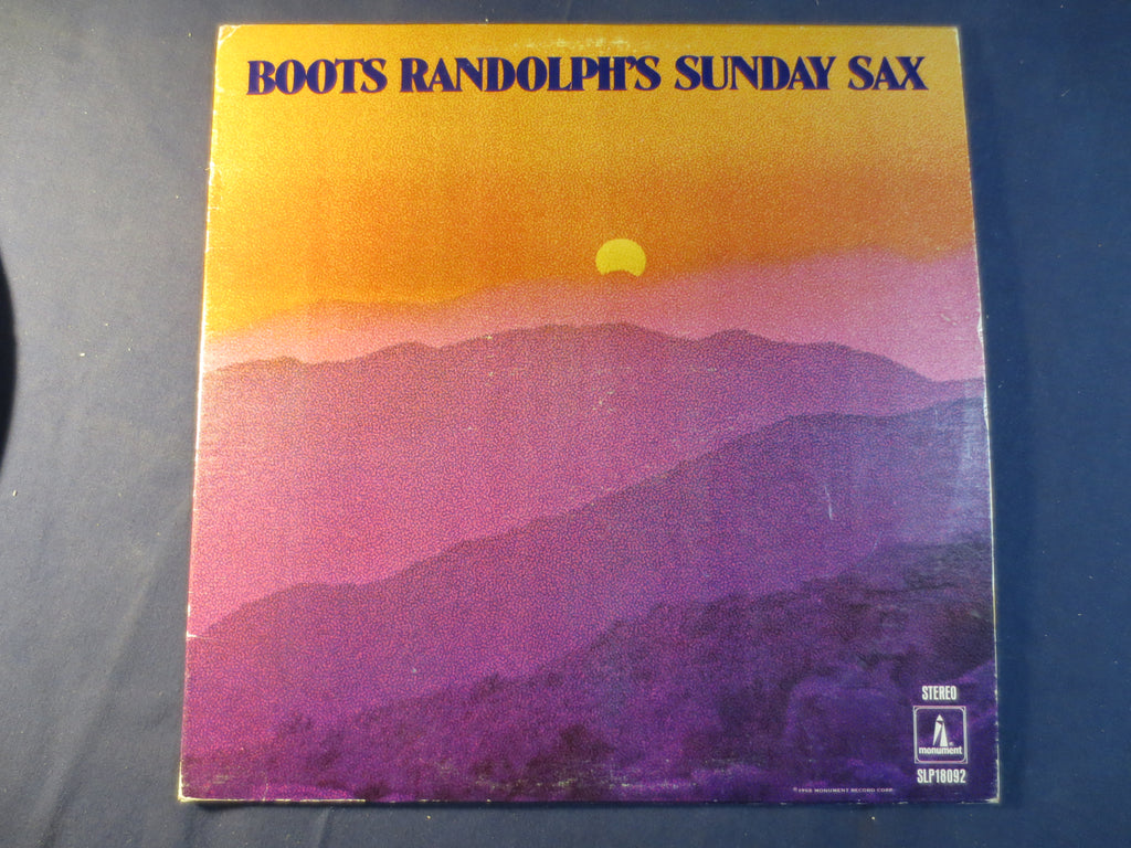 Boots Randolph – Sunday Sax (1968) Vinyl LP