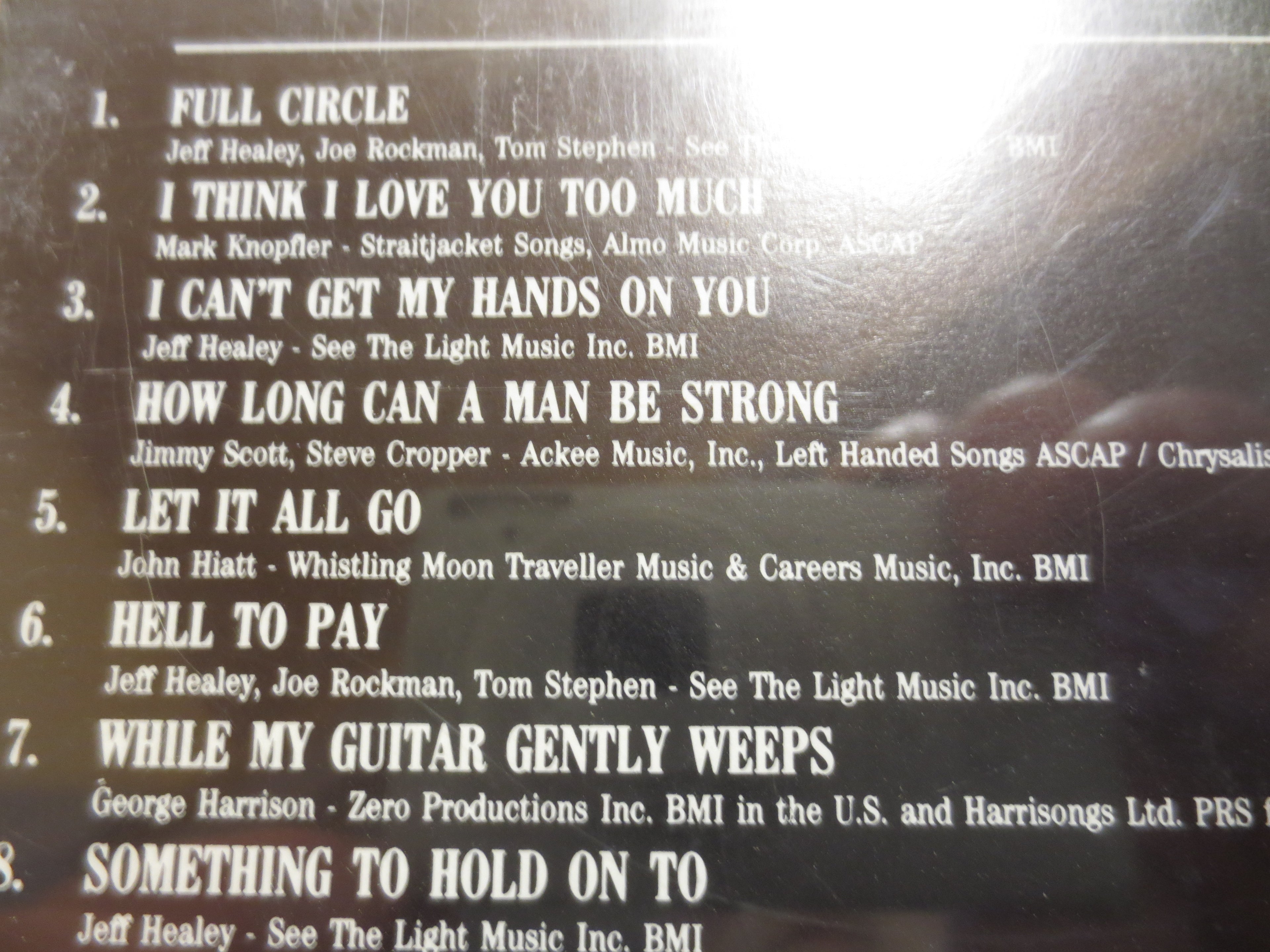 Jeff Healey – Hell to Pay (1990) CD
