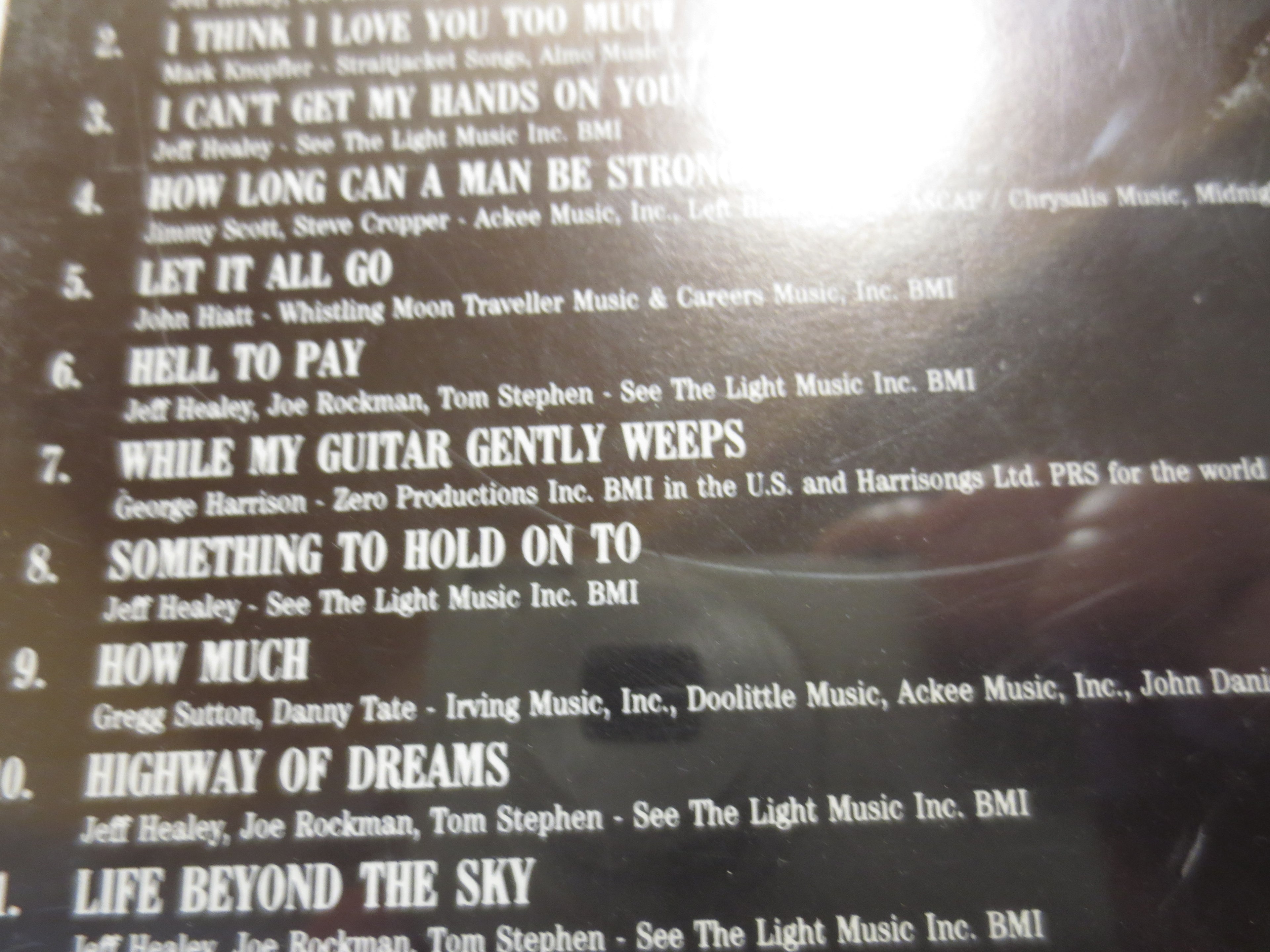 Jeff Healey – Hell to Pay (1990) CD