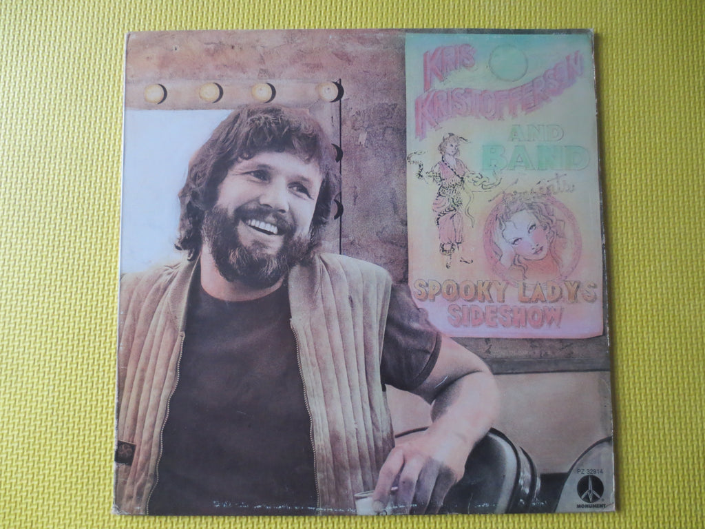 Kris Kristofferson – Spooky Lady's Sideshow (1974) Vinyl LP