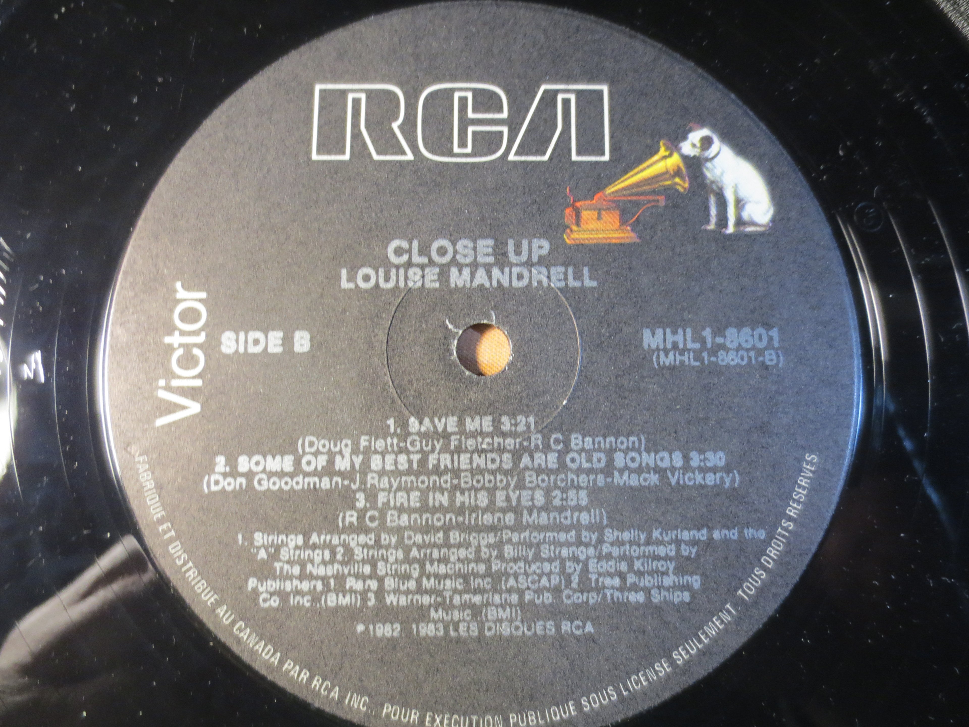 Louise Mandrell – Close Up (1983) [Vinyl LP]