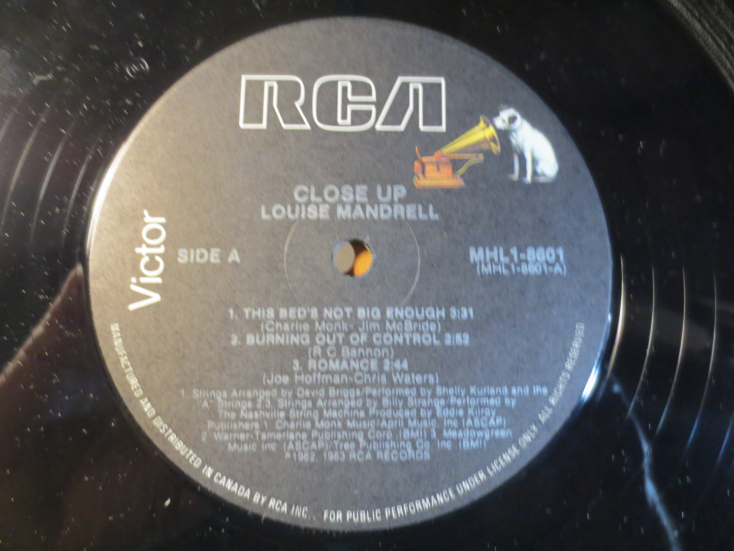 LOUISE MANDRELL, Close UP, Country Records, Vintage Vinyl, Record Vinyl, Records, Vinyl Records, Vinyl Albums, 1983 Records