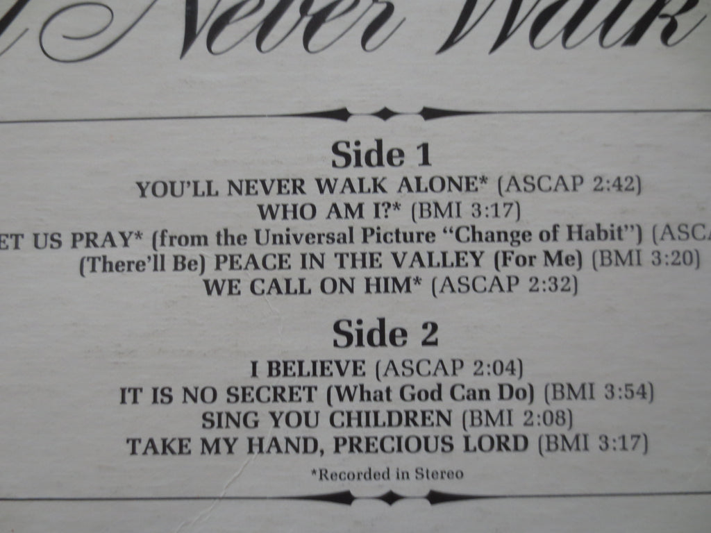 Elvis Presley – You'll Never Walk Alone (1971) Vinyl LP