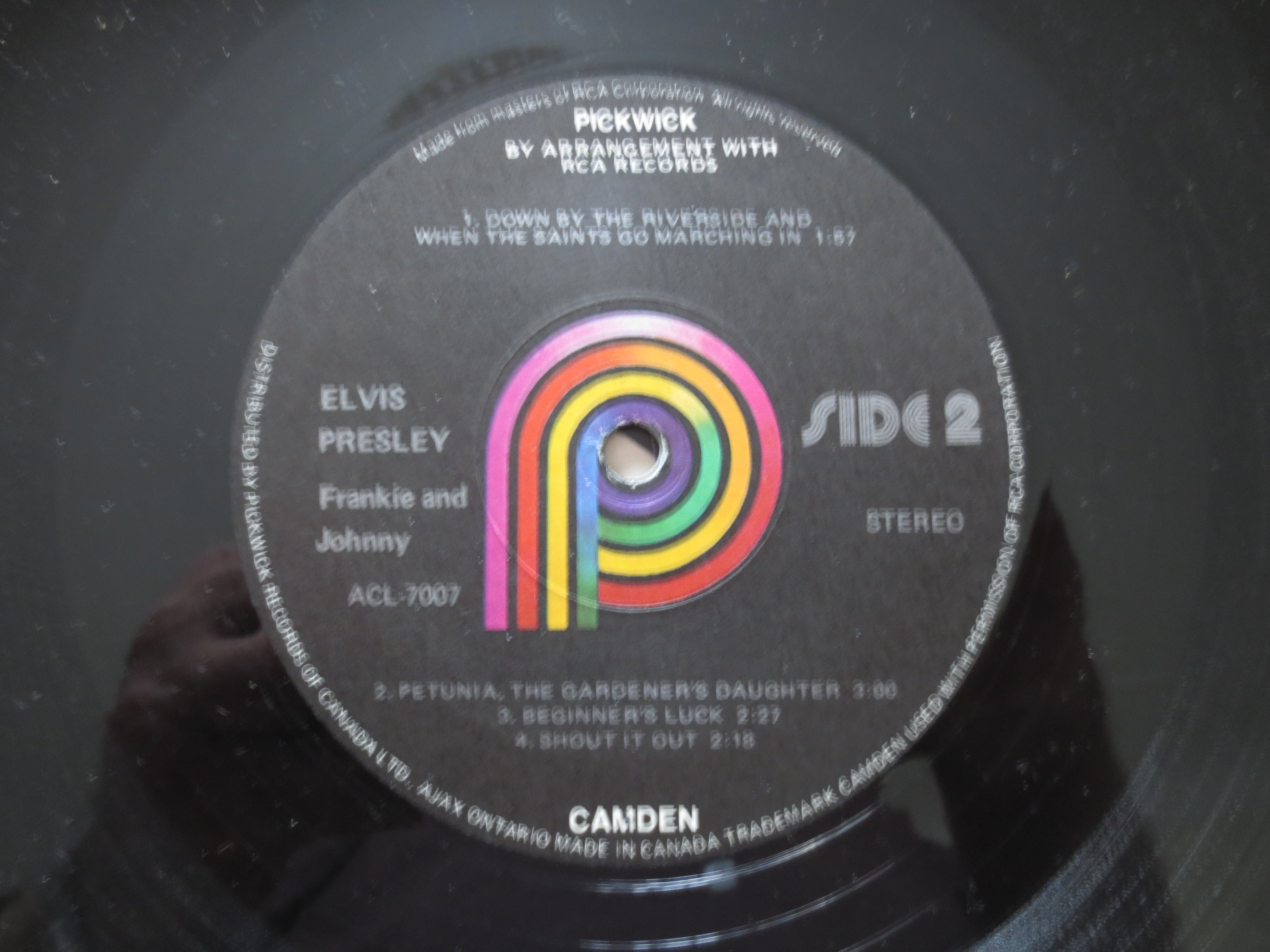 Elvis Presley – Frankie and Johnny (1975) Vinyl LP