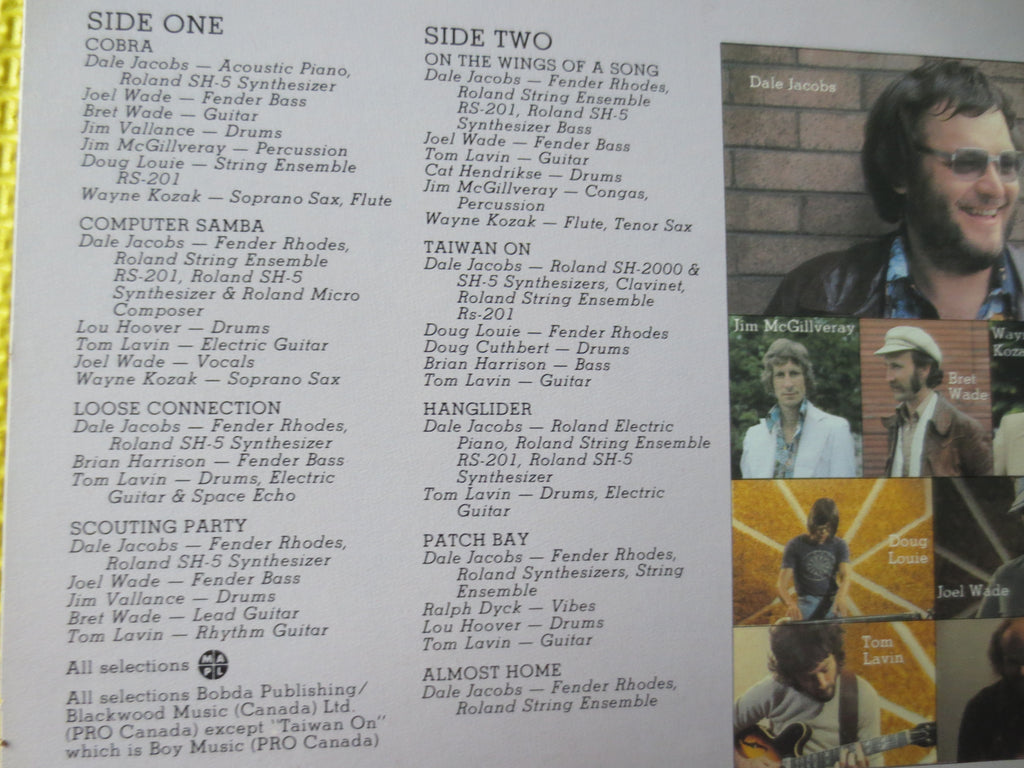 Dale Jacobs – Cobra (1979) Vinyl LP