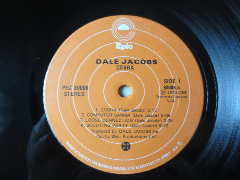 Dale Jacobs – Cobra (1979) Vinyl LP