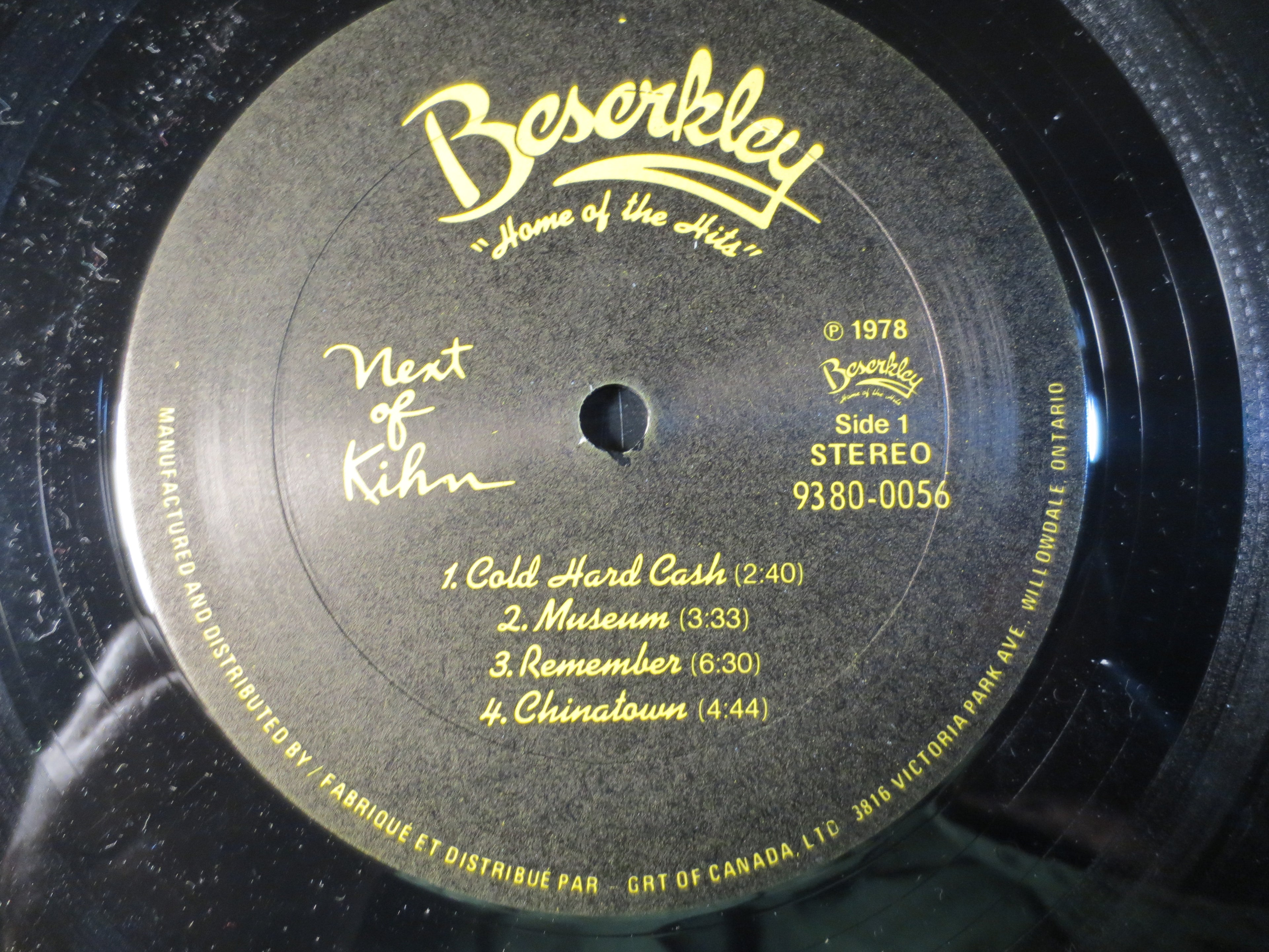 Greg Kihn – Next of Kihn (1978) Vinyl LP