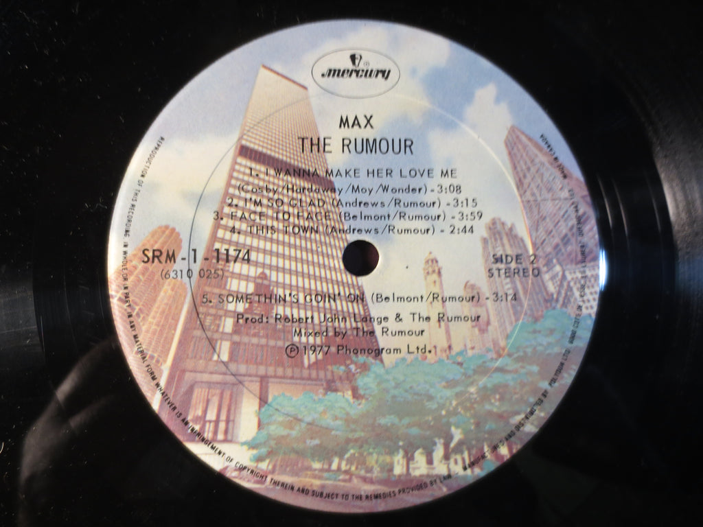 The Rumour – Max (1977) Vinyl LP