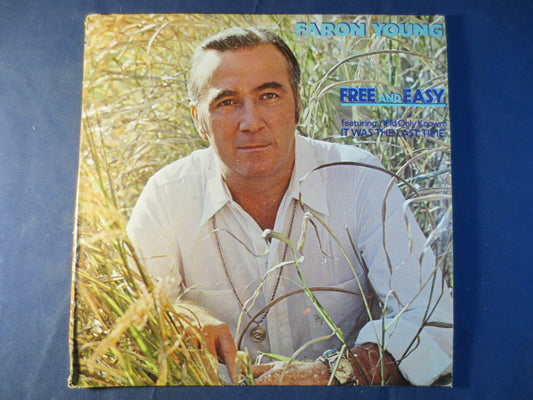 FARON YOUNG, FREE and Easy, Country Record, Vintage Vinyl, Record Vinyl, Records, Vinyl Record, Country Vinyl, 1980 Records