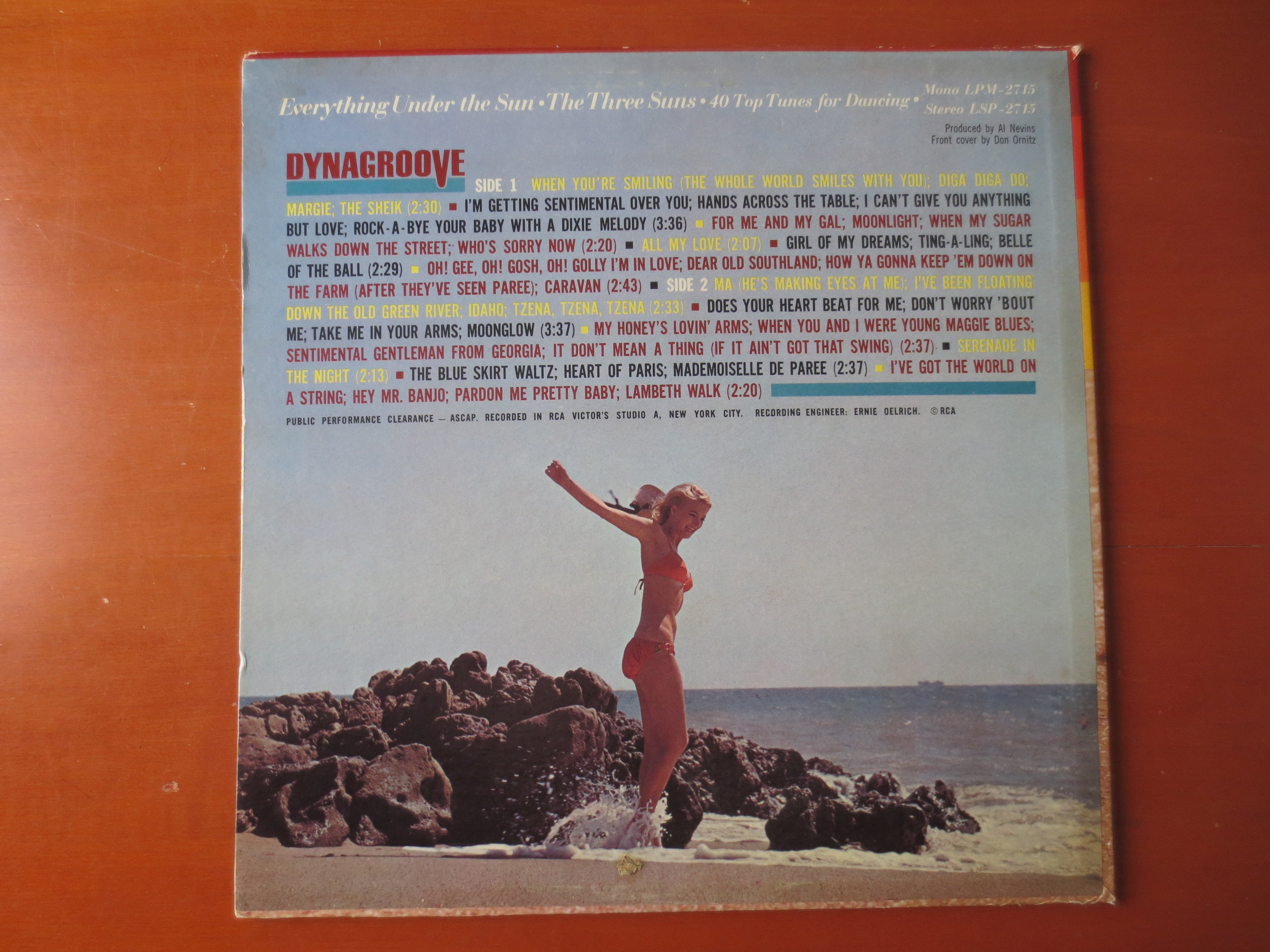 The Three Suns – Everything Under the Sun (1963) Vinyl LP