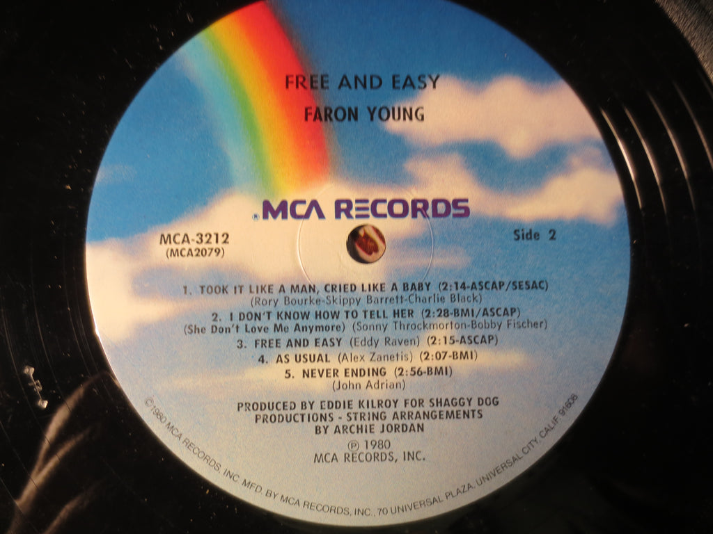 Faron Young – Free and Easy (1980) Vinyl LP