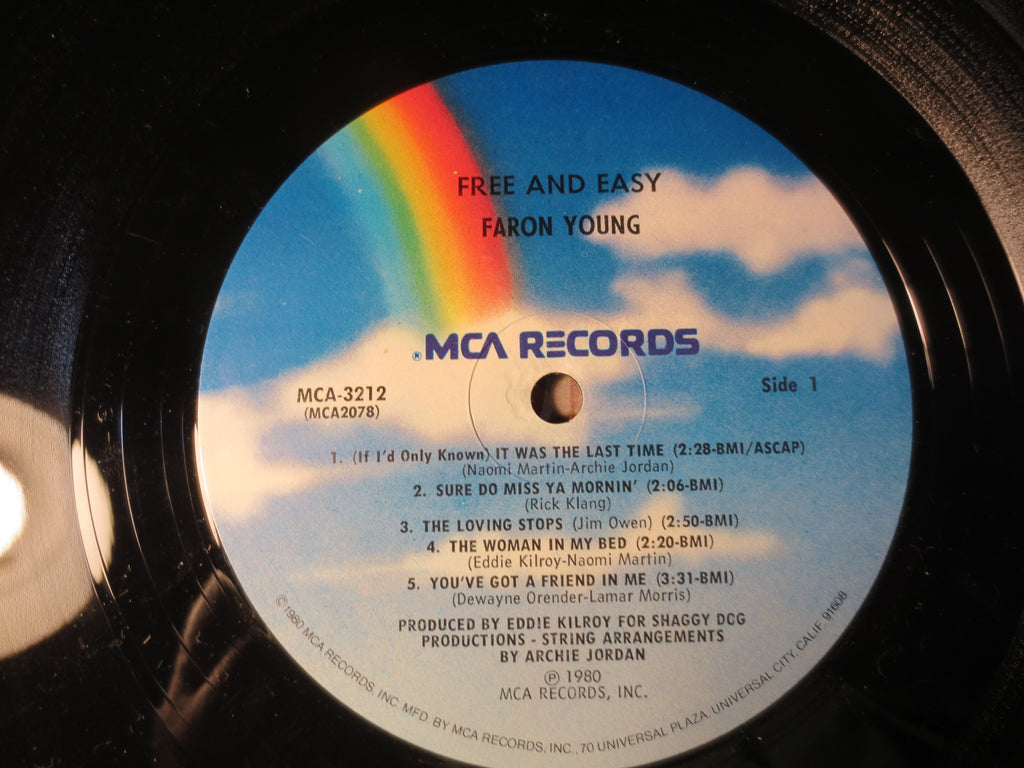 Faron Young – Free and Easy (1980) Vinyl LP