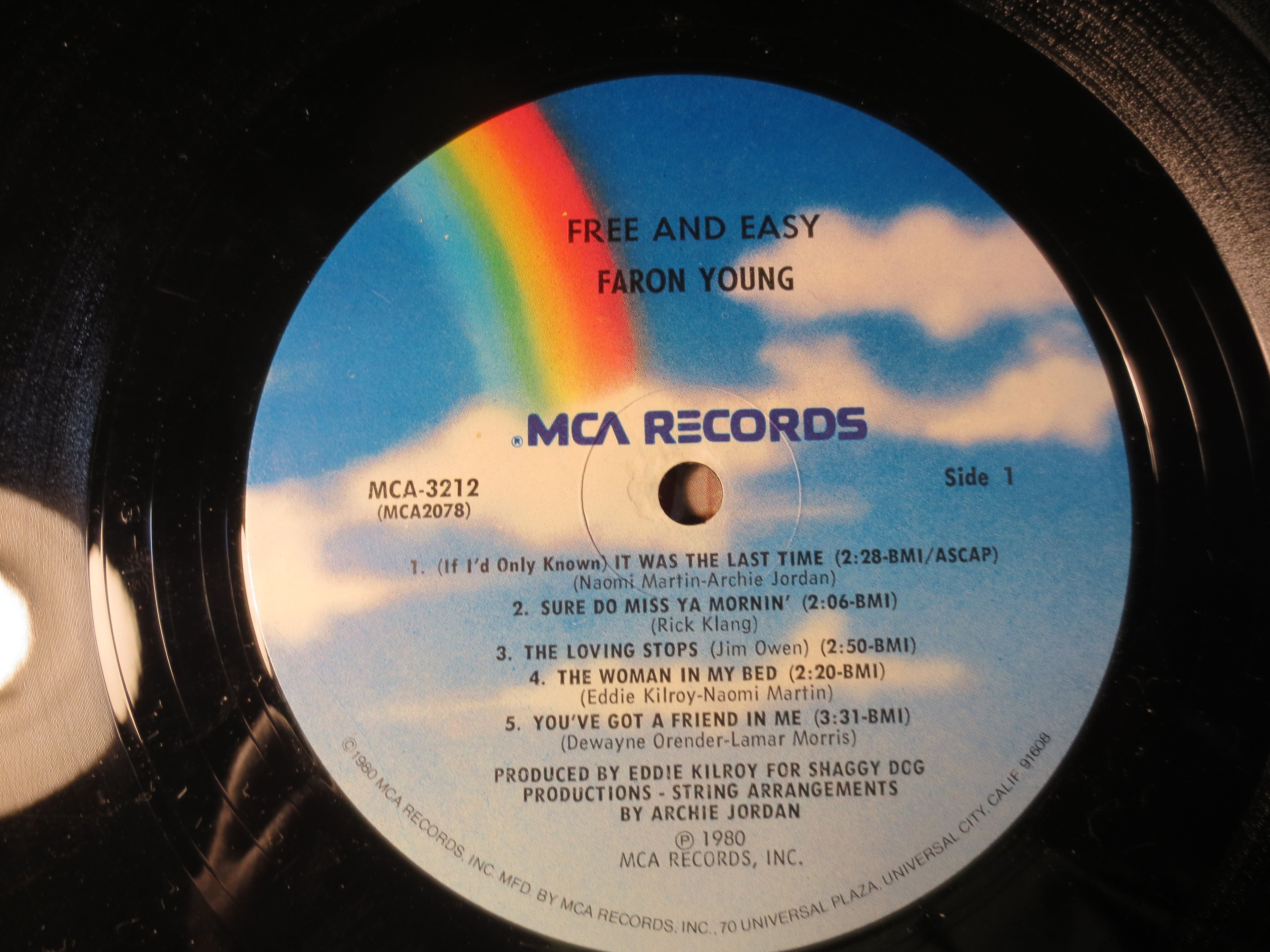 Faron Young – Free and Easy (1980) Vinyl LP