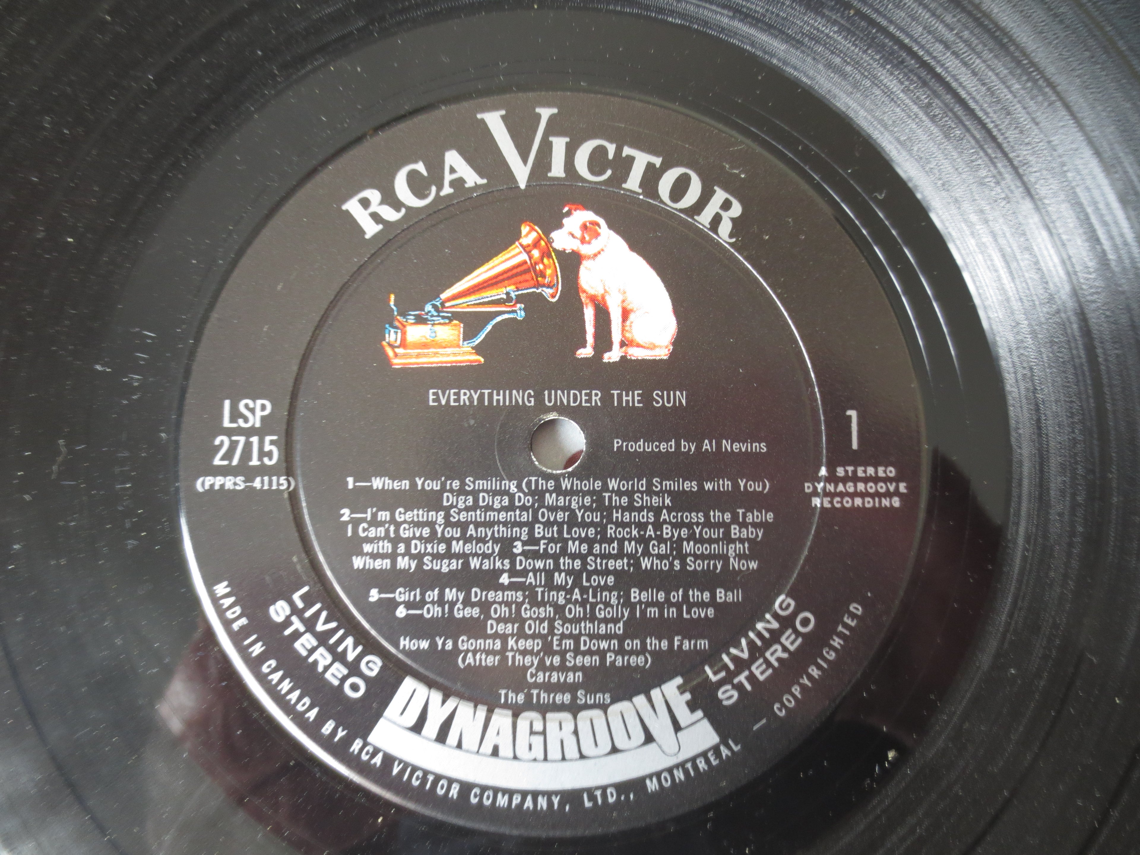 The Three Suns – Everything Under the Sun (1963) Vinyl LP