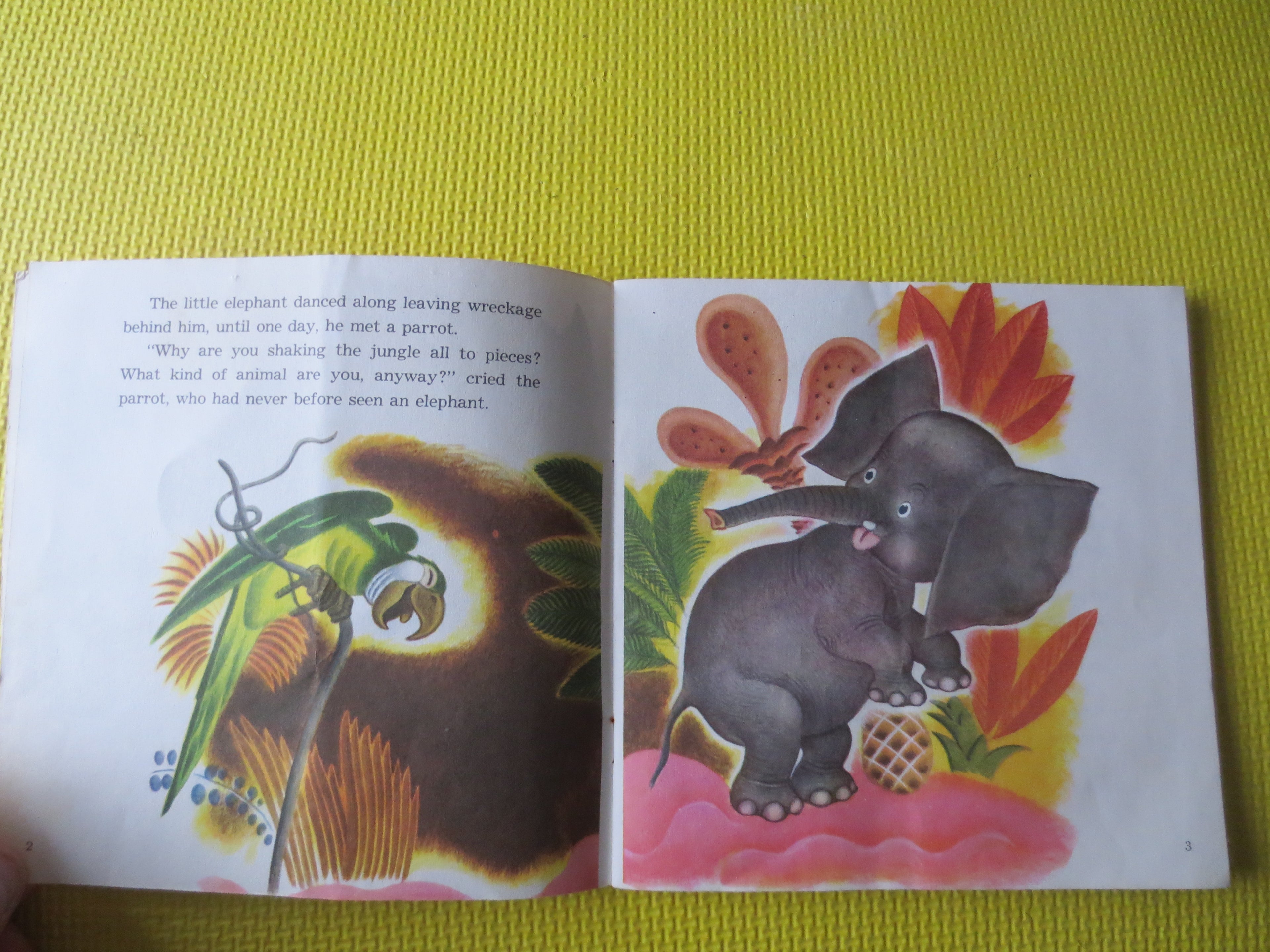 Disney – The Saggy Baggy Elephant (1975) Vinyl LP + Book