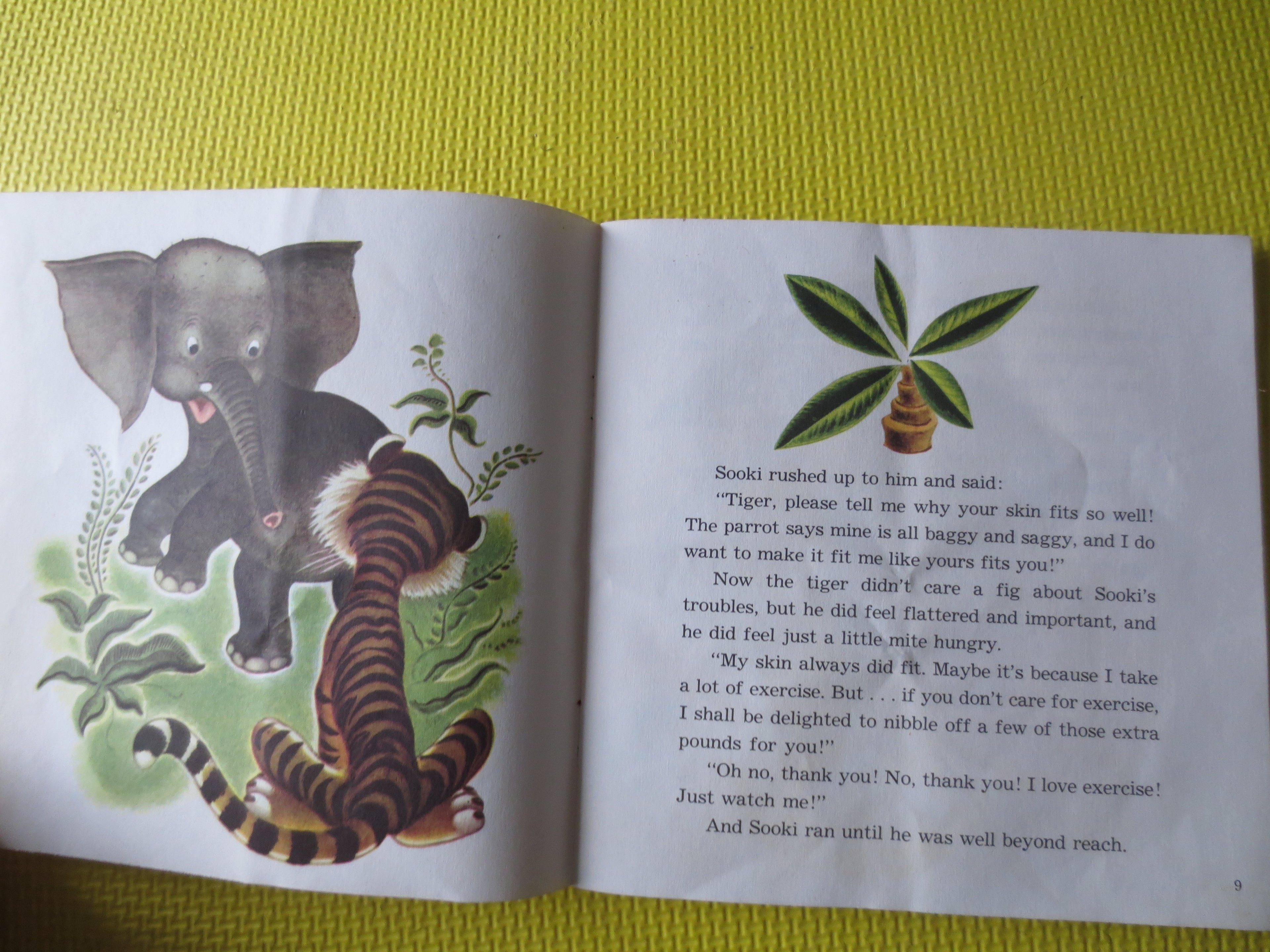 Disney – The Saggy Baggy Elephant (1975) Vinyl LP + Book