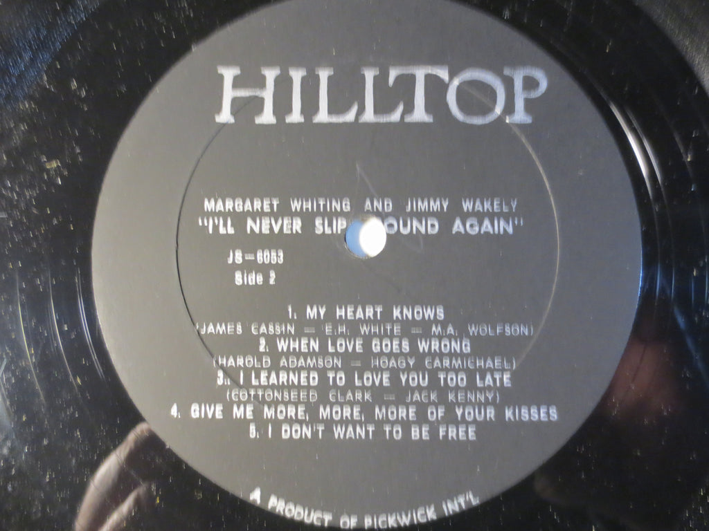 Margaret Whiting & Jimmy Wakely – I'll Never Slip Around Again (Vinyl LP)