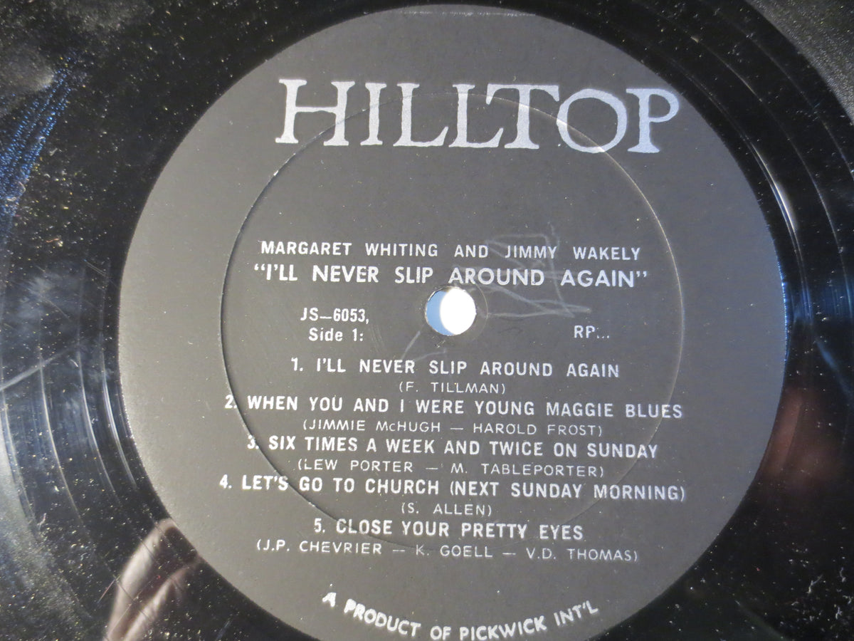 Margaret Whiting & Jimmy Wakely – I'll Never Slip Around Again (Vinyl LP)
