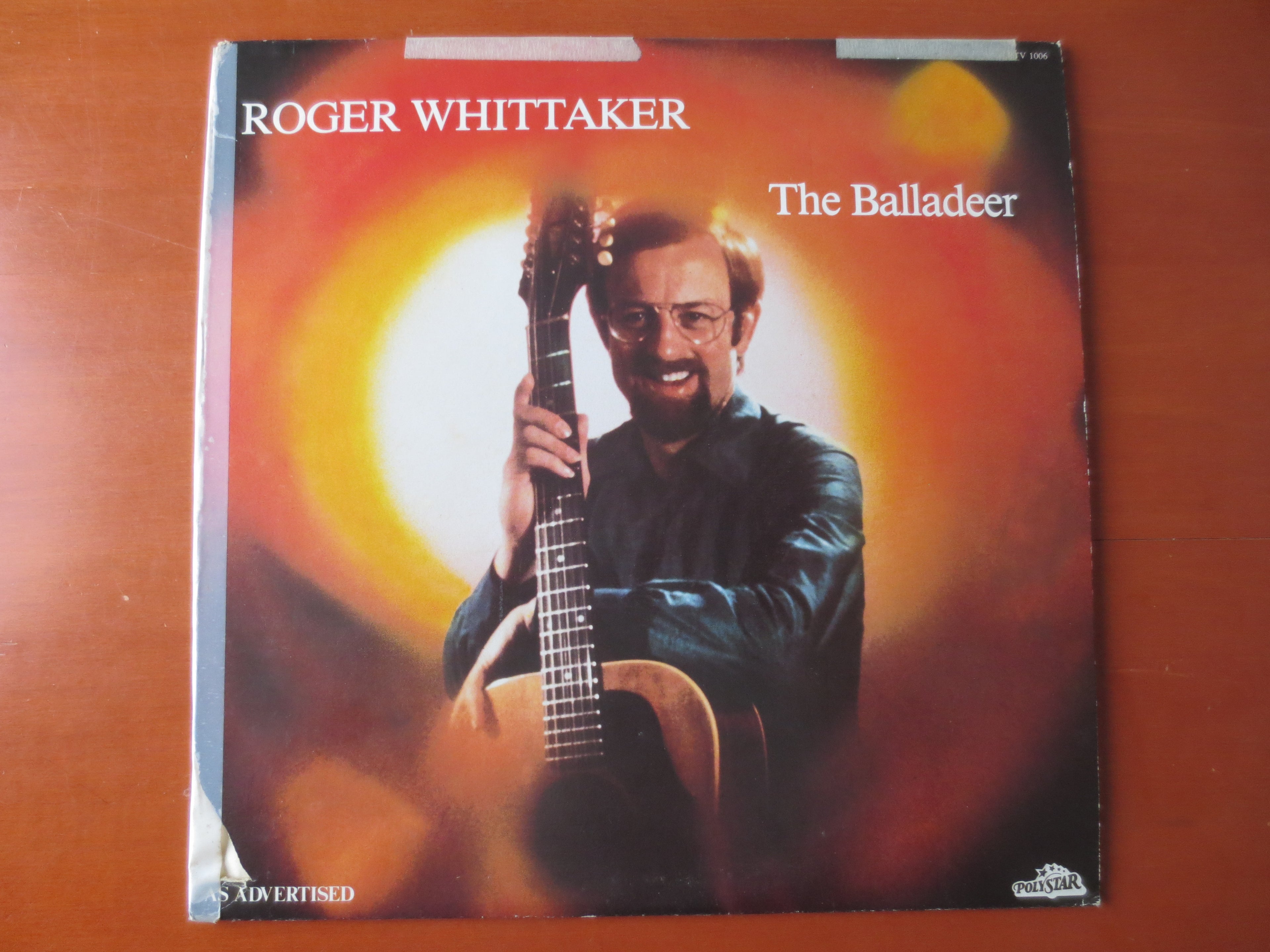 Roger Whittaker – The Balladeer (1980) Vinyl LP