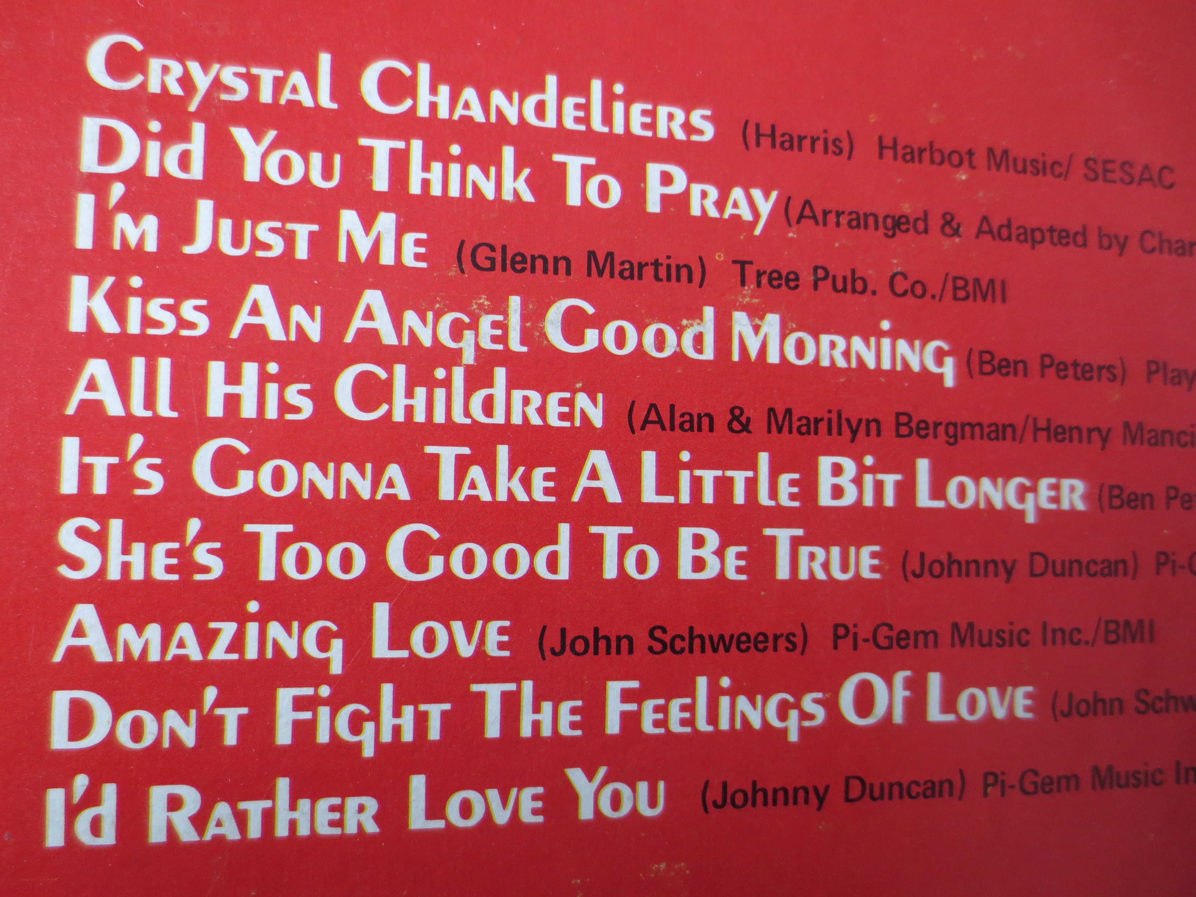 Charley Pride – Charley's Best (1976) Vinyl LP