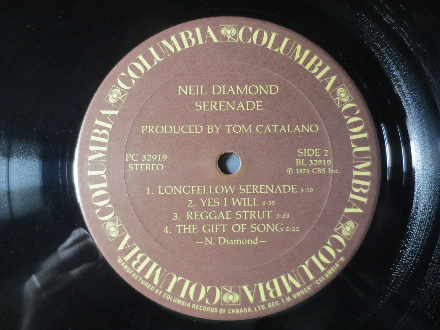 NEIL DIAMOND, SERENADE, Vintage Vinyl, Record Vinyl, Records, Vinyl Records, Vinyl Albums, Neil Diamond Vinyl, 1974 Records