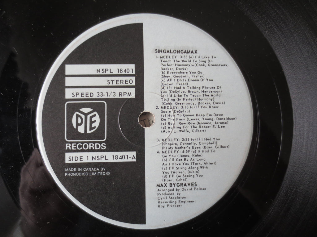 Max Bygraves – Singalongamax (1973) Vinyl LP