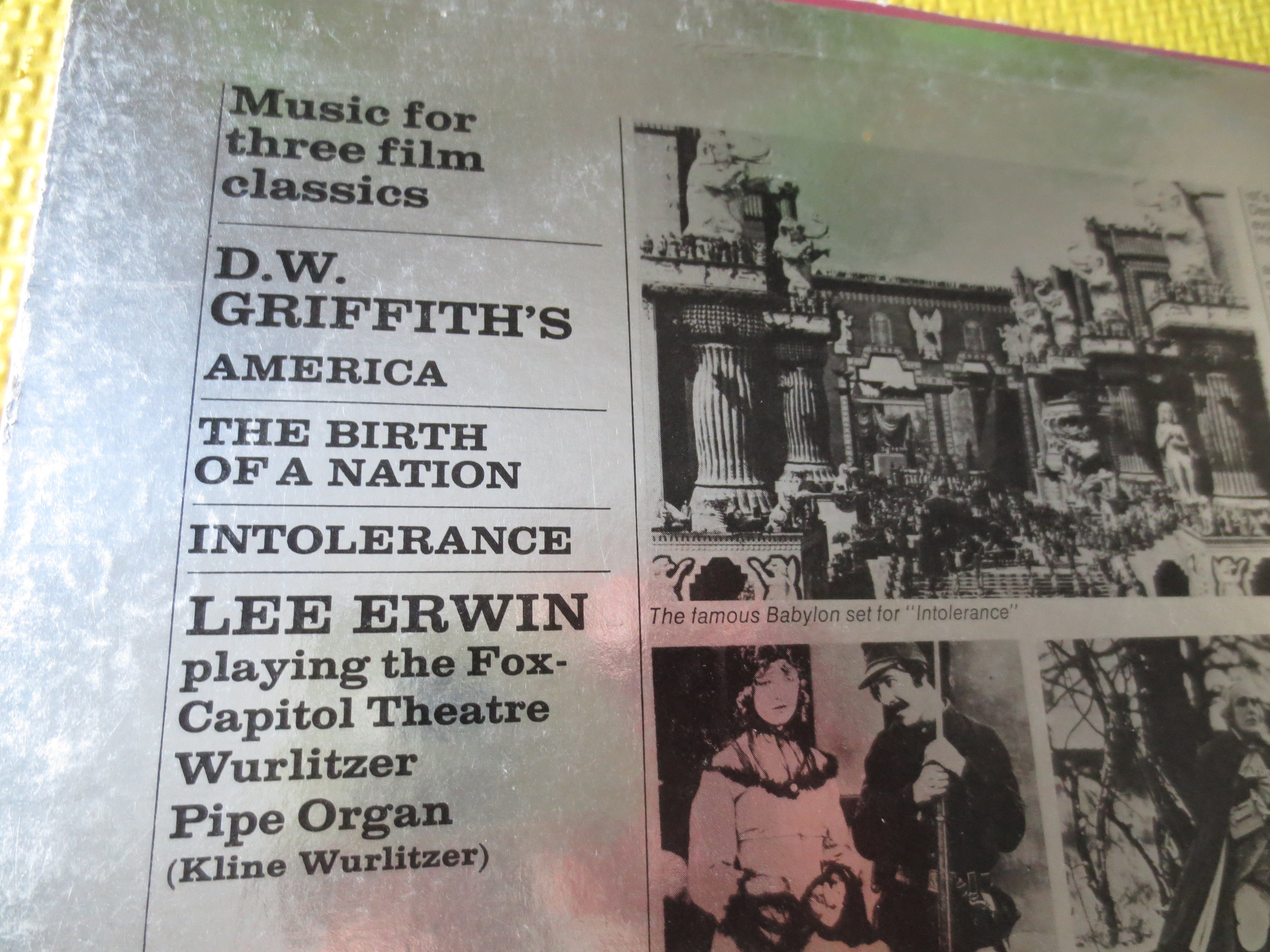 Silent Movie Music – Ragtime & Honky Tonk (1976) Vinyl LP