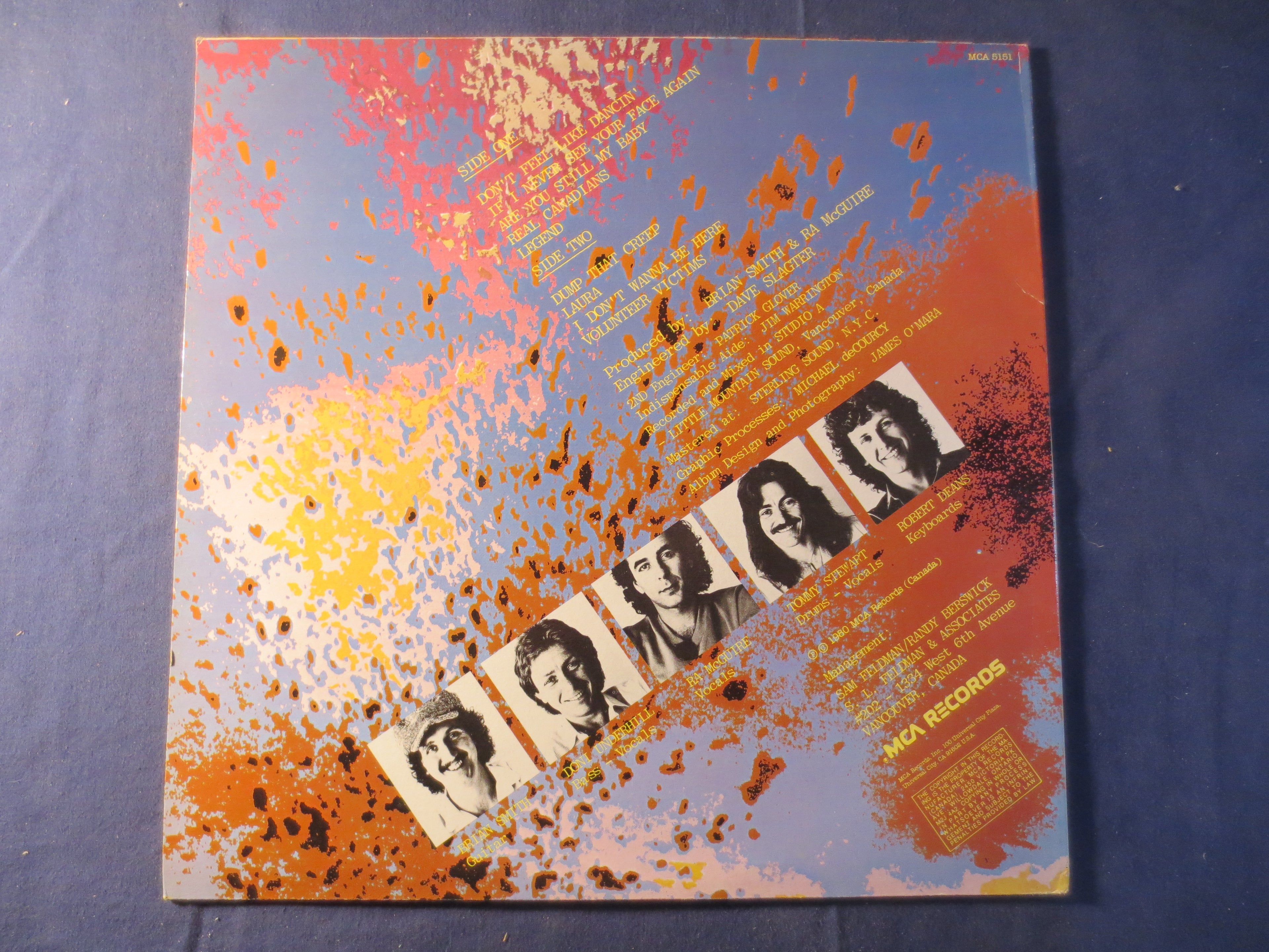 TROOPER, RARE Untitled, TROOPER Records, Vintage Vinyl, Trooper Albums, Trooper lps, Vinyl Record, Rock Vinyl, 1980 Records