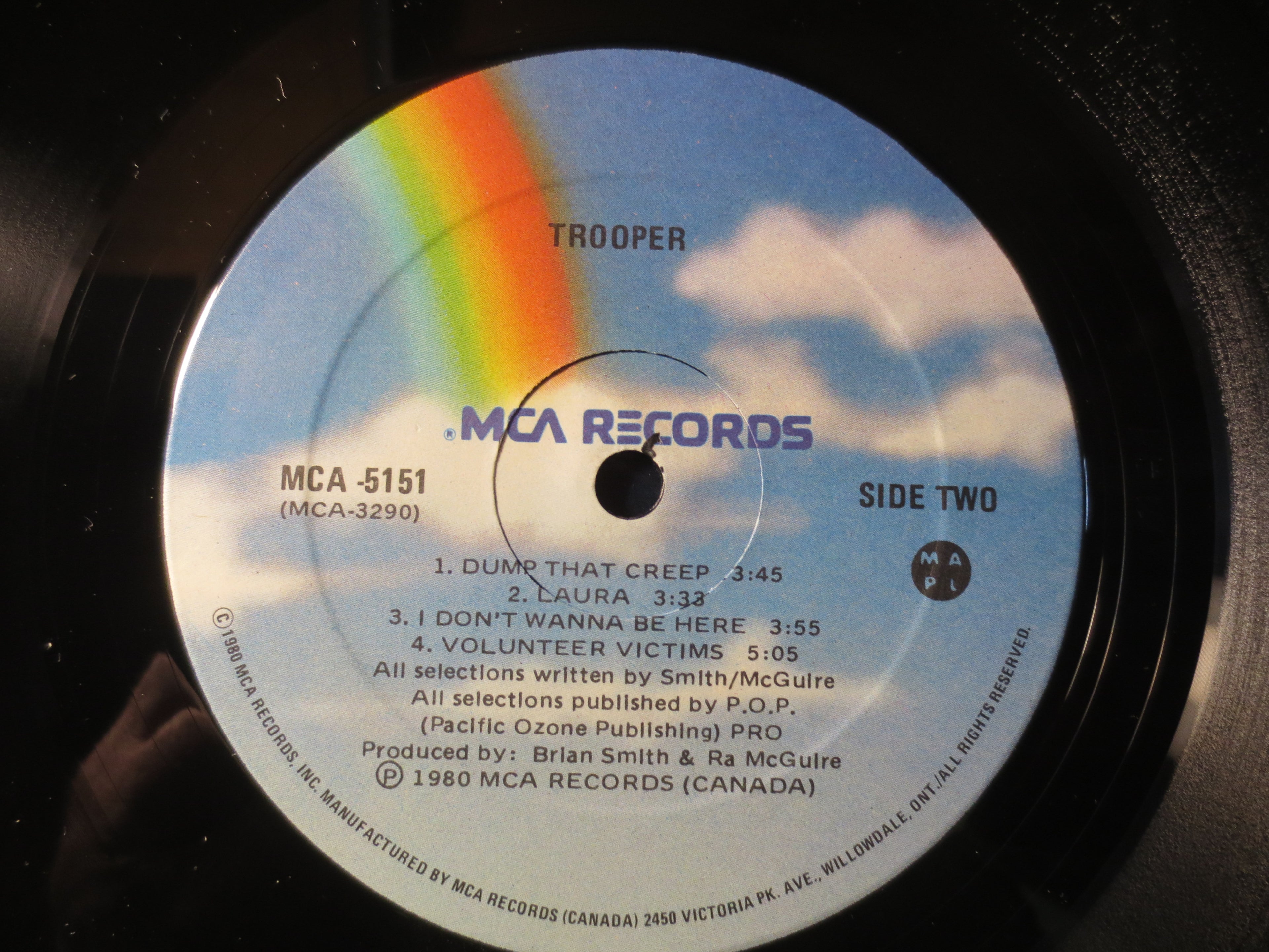 Trooper – Trooper (1980) Vinyl LP