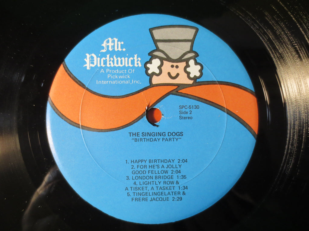 The Singing Dogs (1974) Vinyl LP