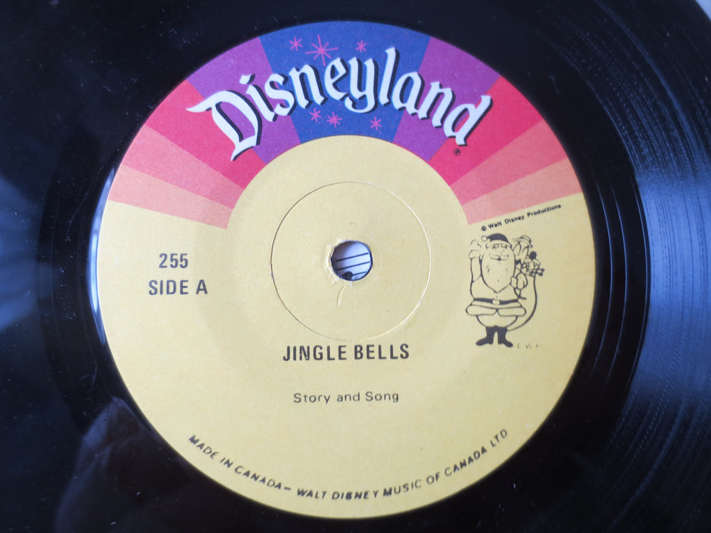 Disneyland – Jingle Bells (1976) Vinyl 7" with 24-Page Colour Book