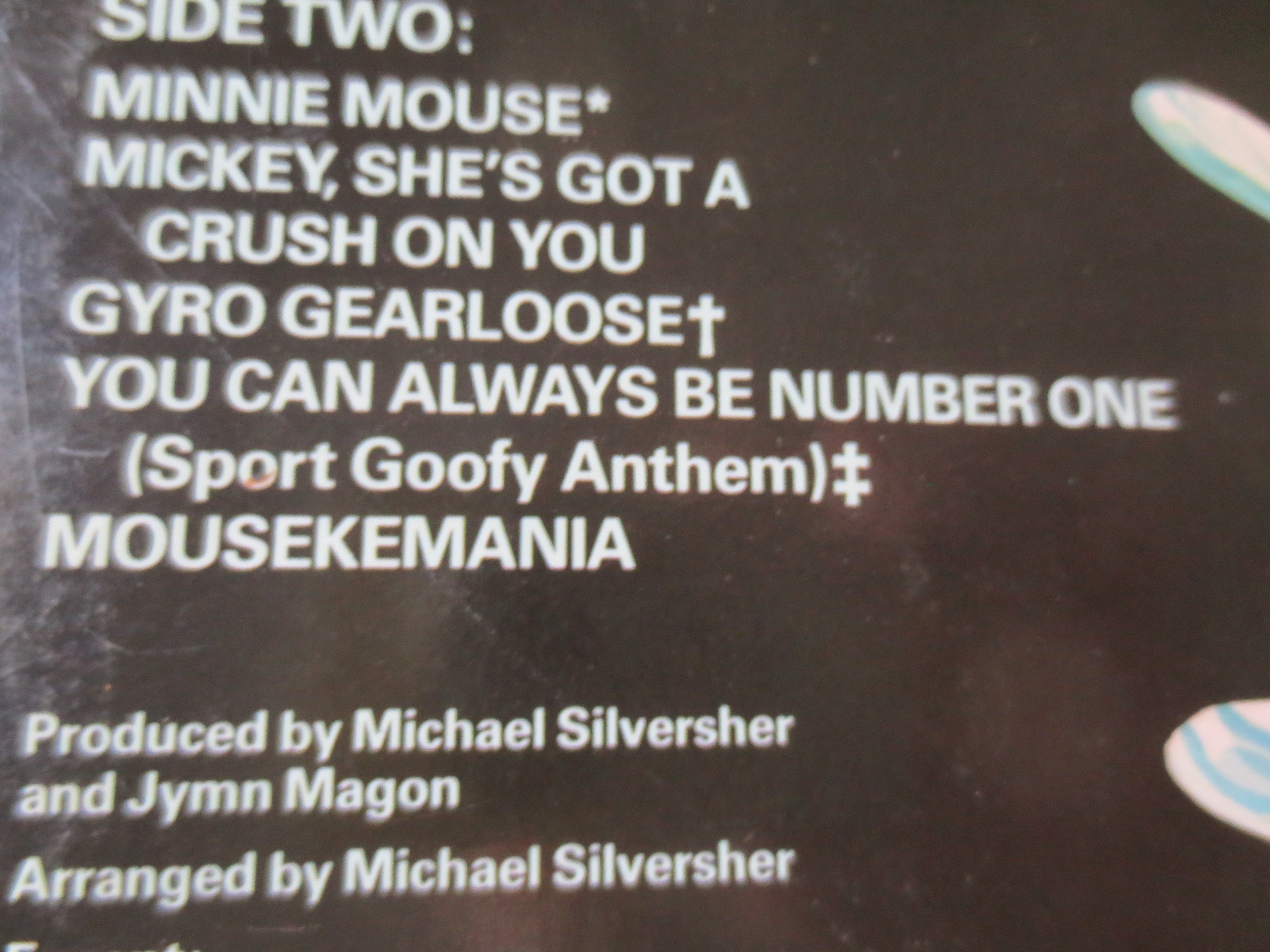 Mickey Mouse – Splashdance (1983) Vinyl LP
