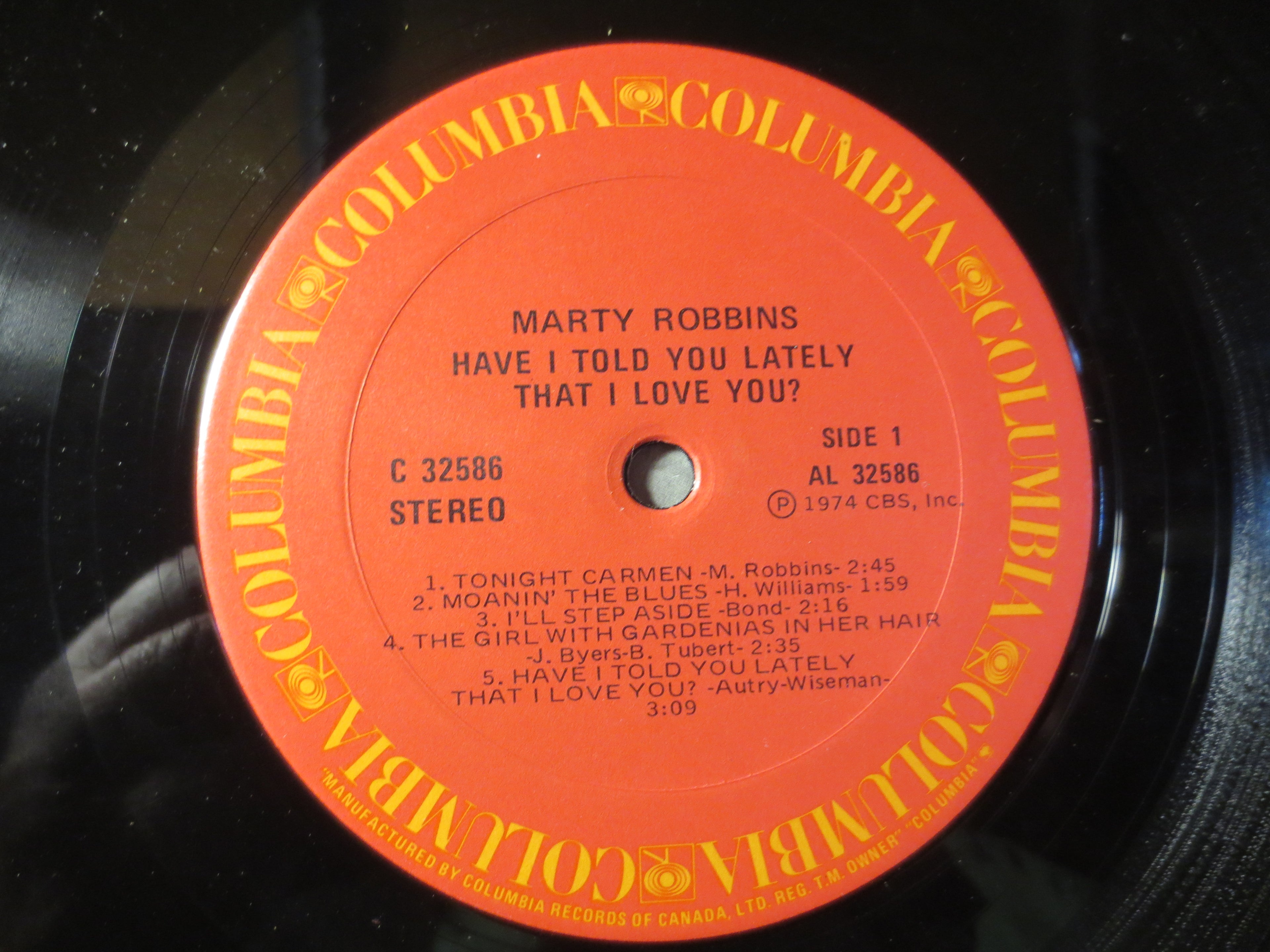 Marty Robbins – Have I Told You Lately That I Love You? (1974) Vinyl LP