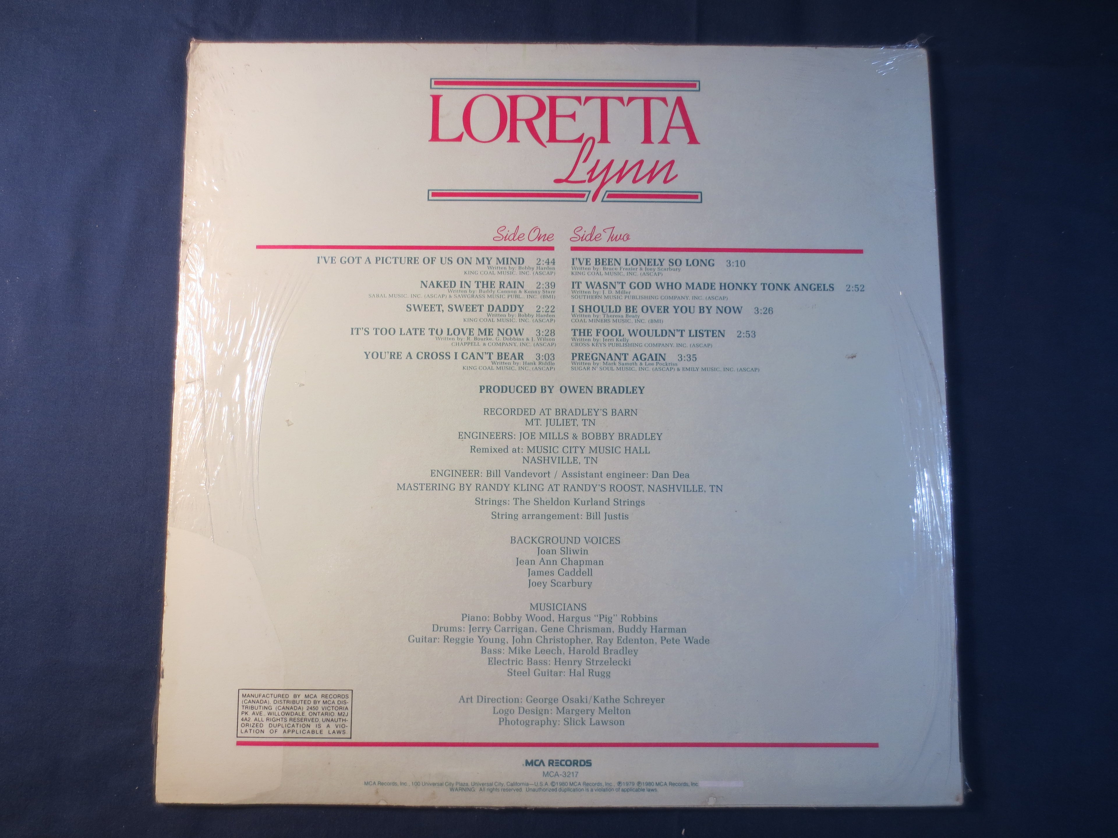 Loretta Lynn – Loretta (1980) Vinyl LP