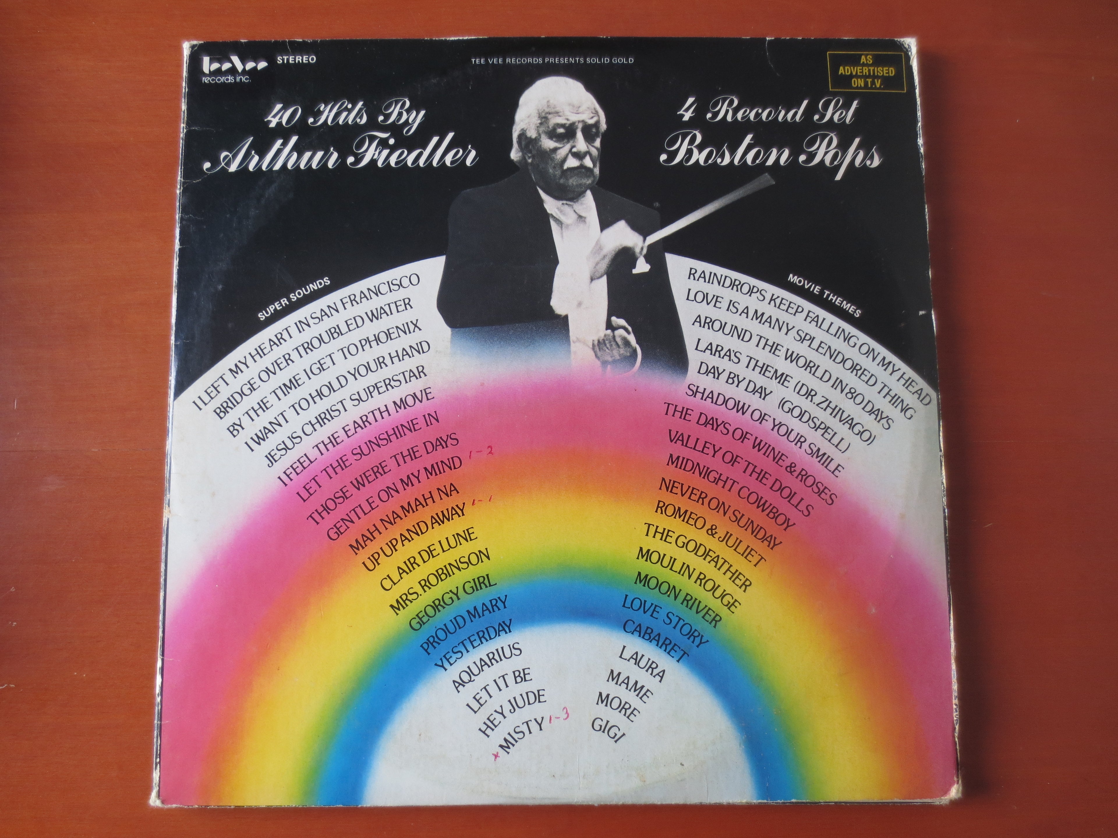 Arthur Fiedler & the Boston Pops – 40 Hits (1973) Vinyl 4xLP Box Set