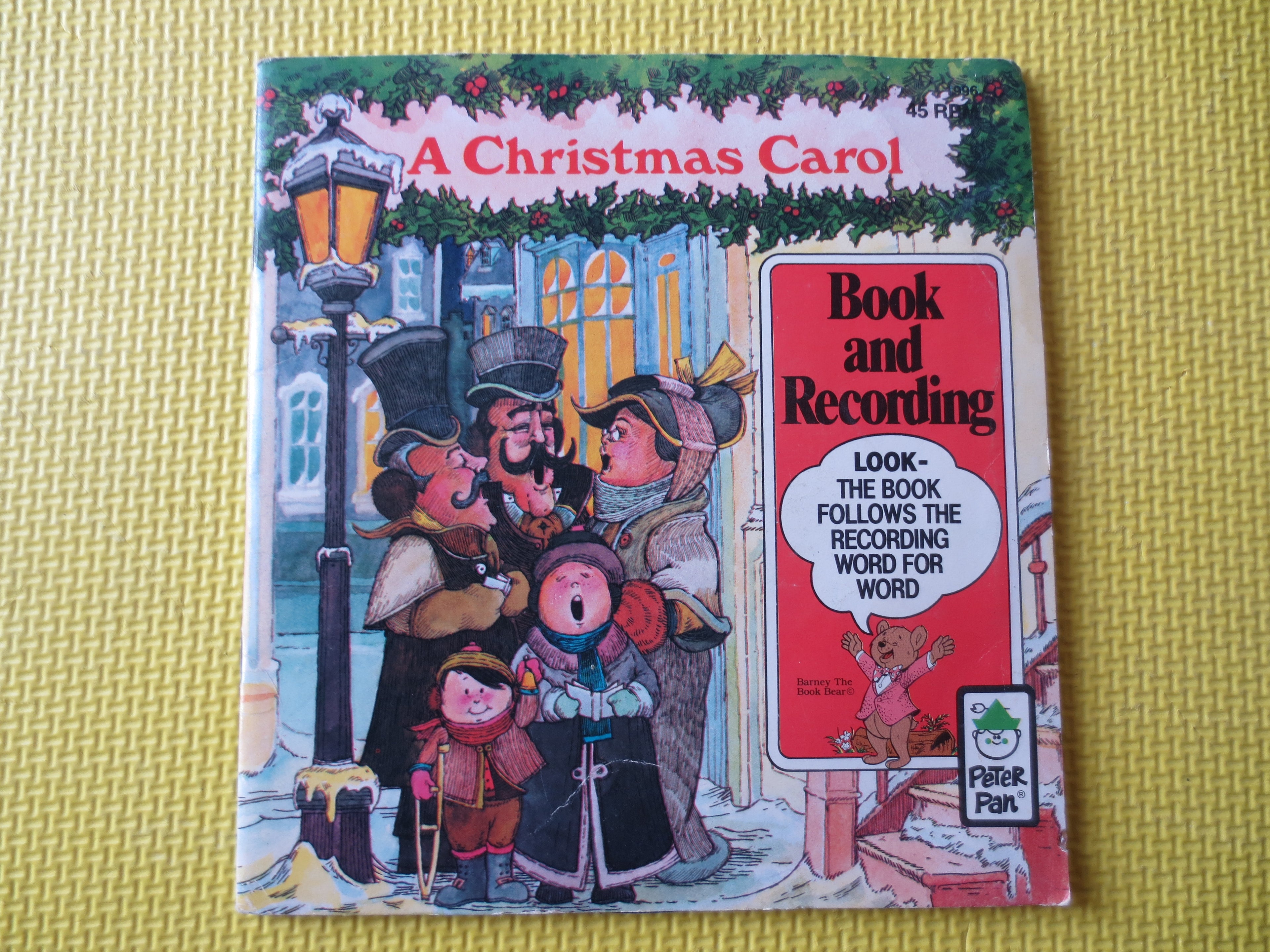 A Christmas Carol – Peter Pan Records Book & Record Set (1981)