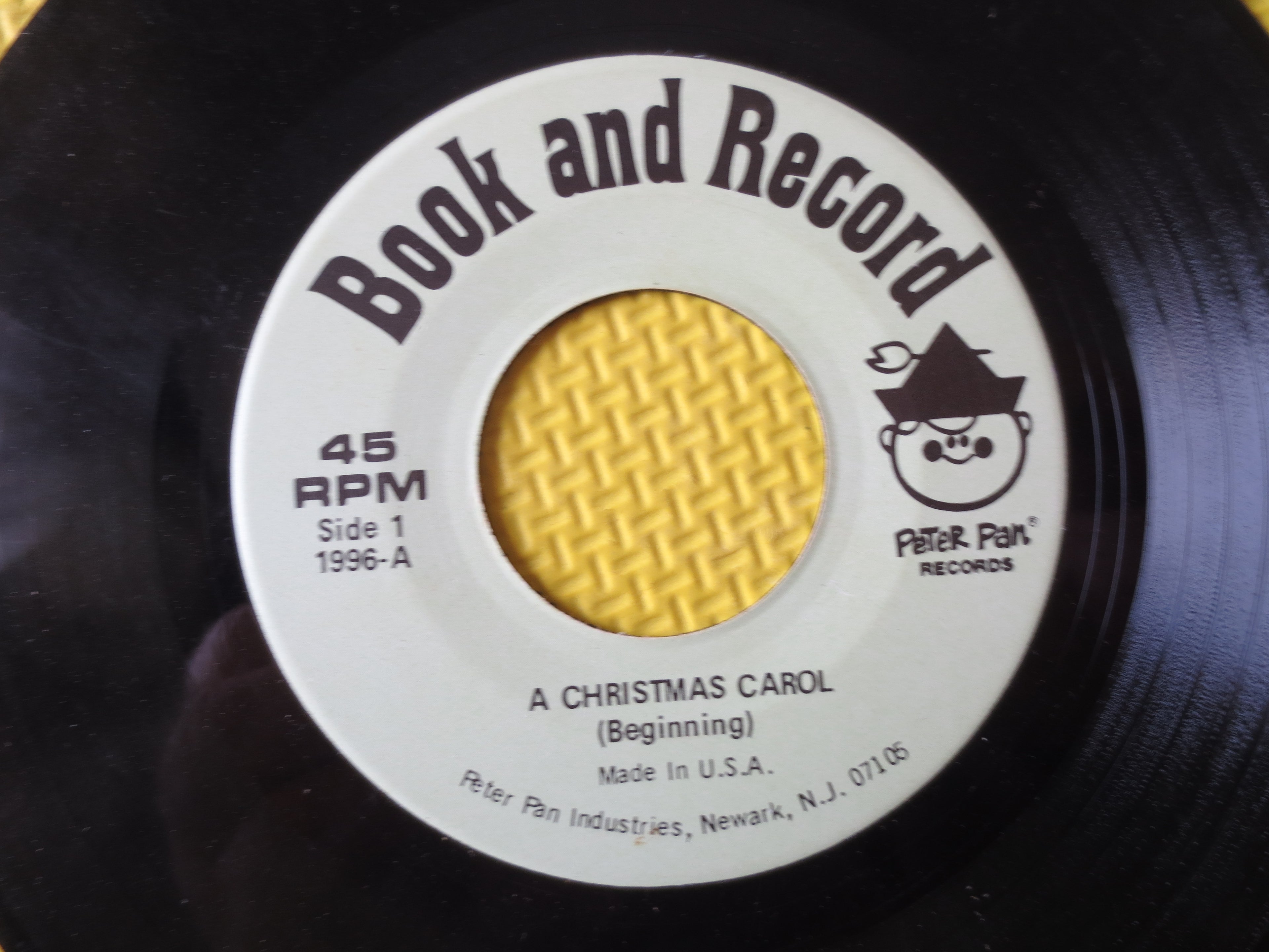 A Christmas Carol – Peter Pan Records Book & Record Set (1981)