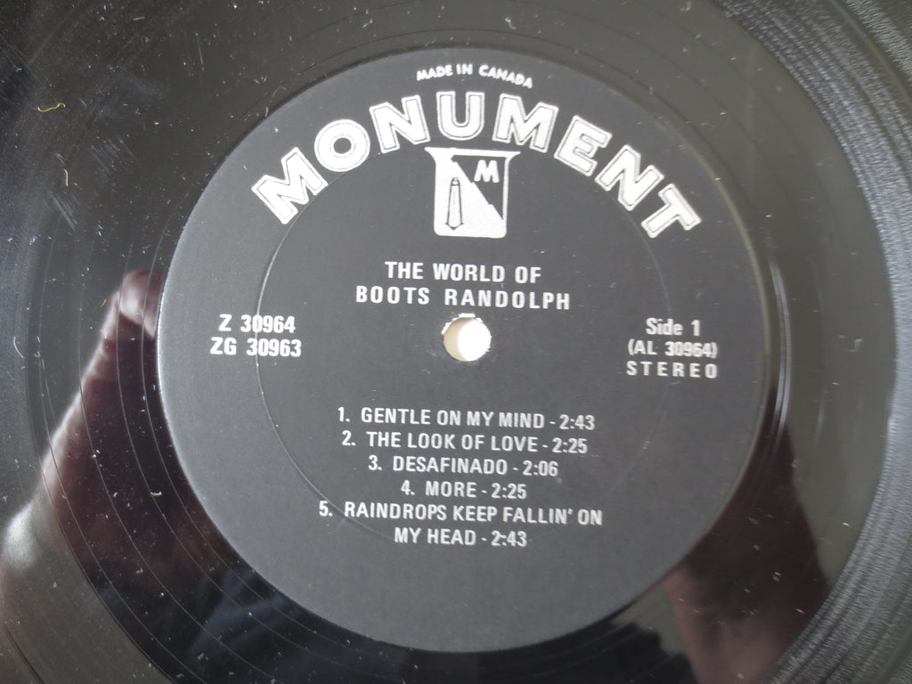 Boots Randolph – The World of Boots Randolph (1971) Vinyl LP