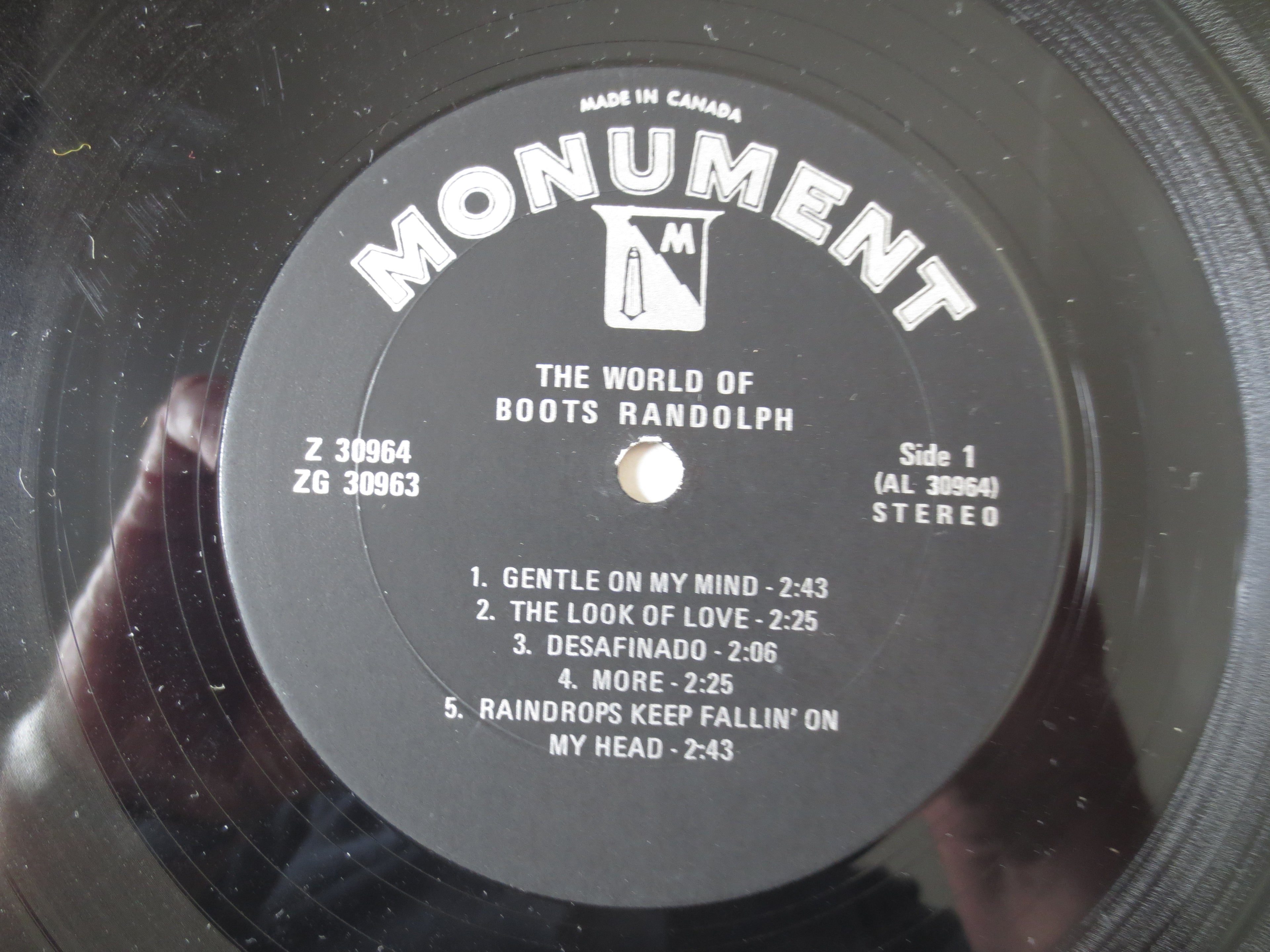 Boots Randolph – The World of Boots Randolph (1971) Vinyl LP
