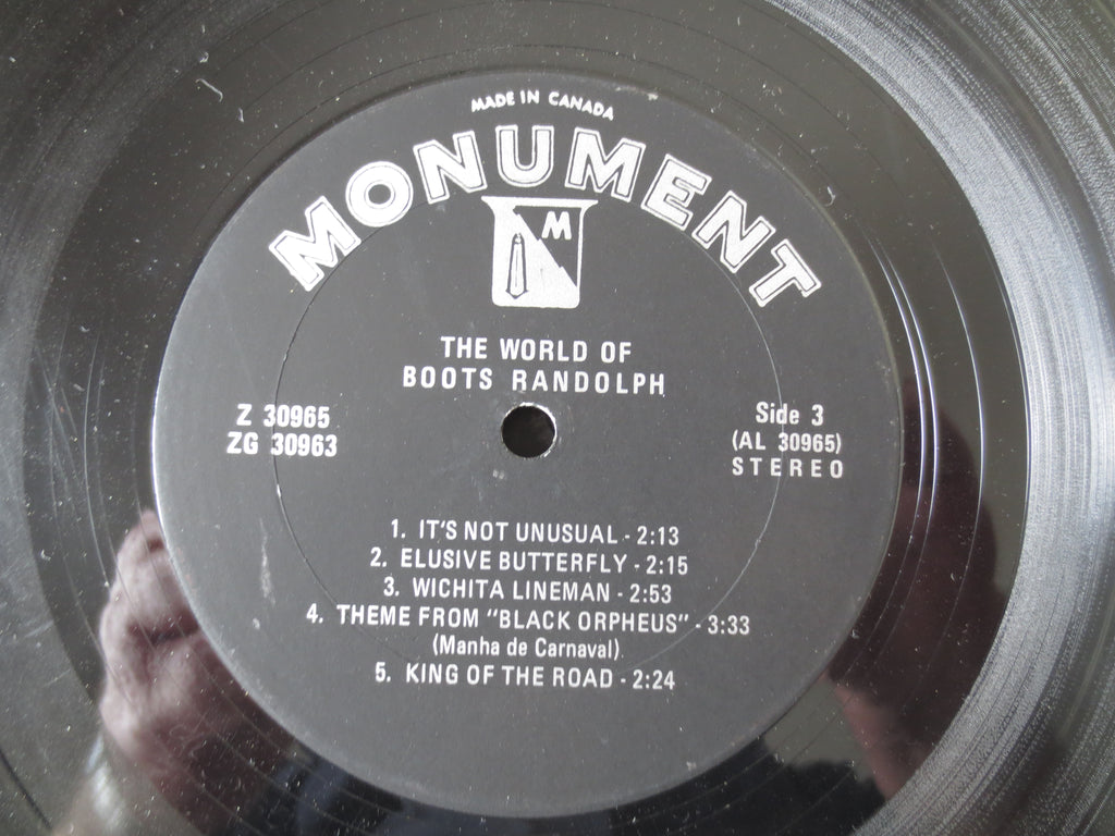 Boots Randolph – The World of Boots Randolph (1971) Vinyl LP