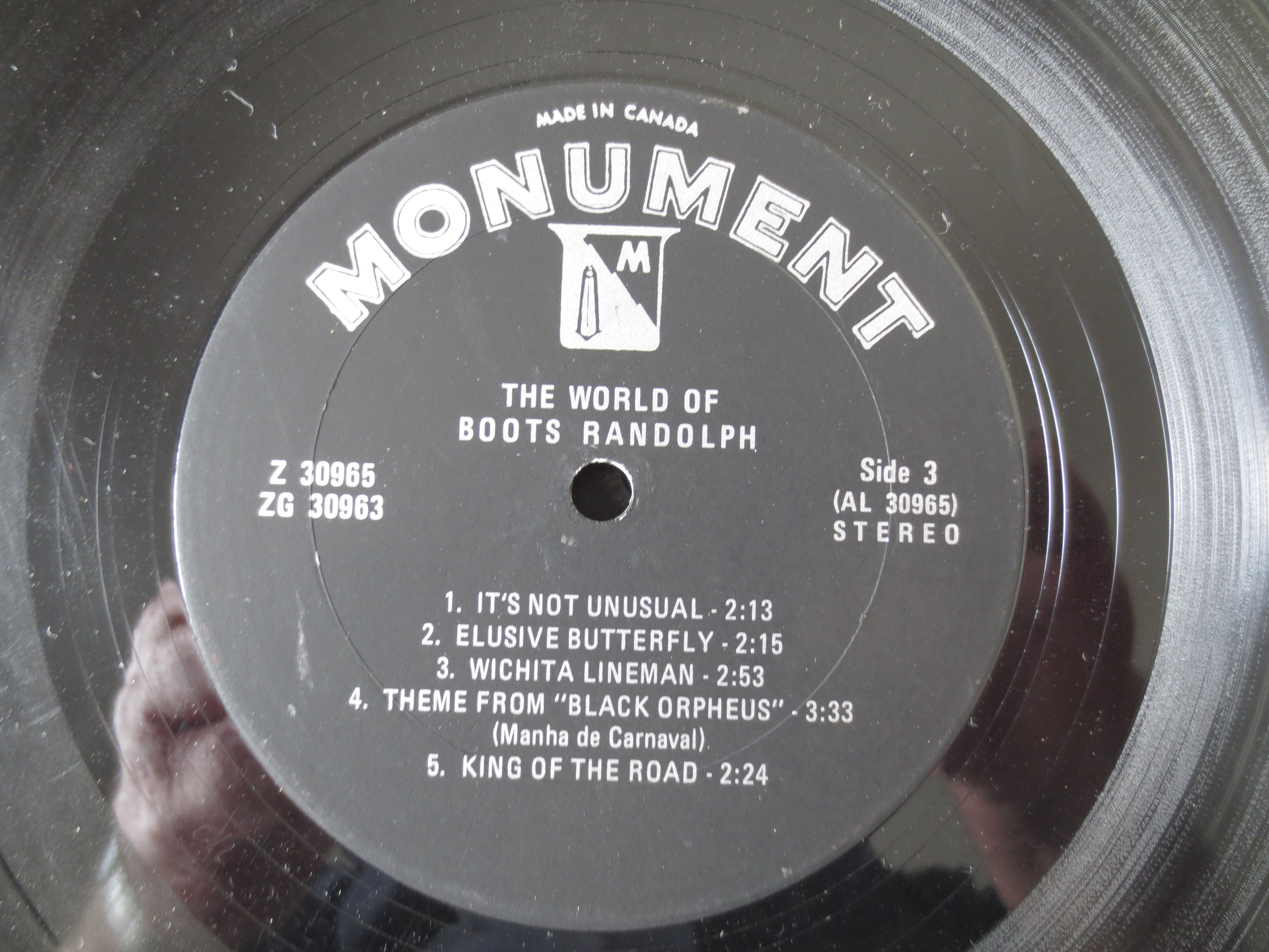 Boots Randolph – The World of Boots Randolph (1971) Vinyl LP