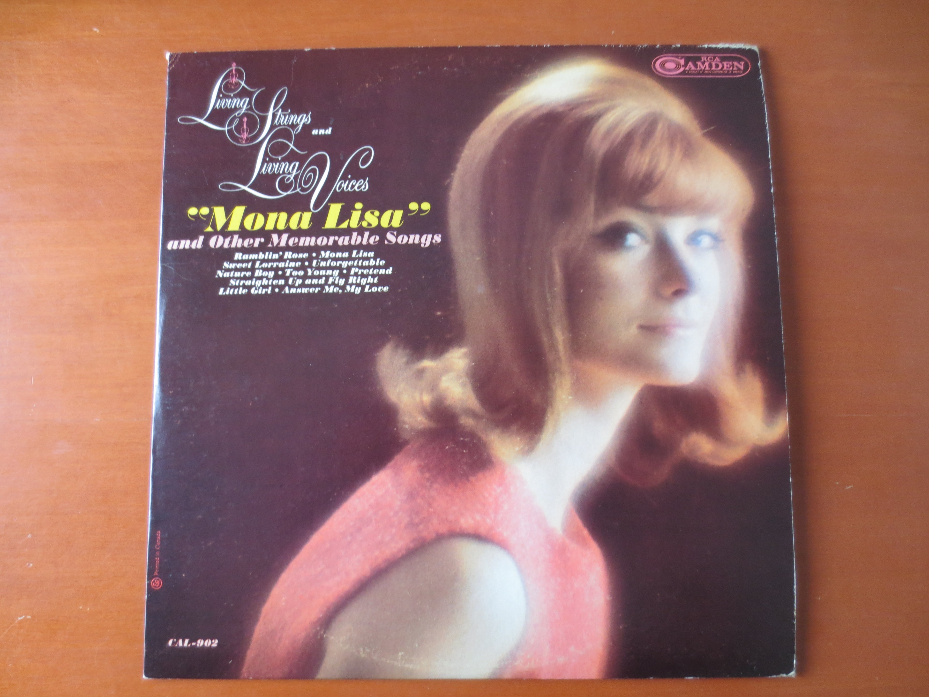 Living Strings & Living Voices – Mona Lisa (1965) Vinyl LP