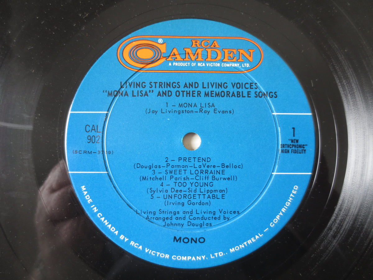 Living Strings & Living Voices – Mona Lisa (1965) Vinyl LP