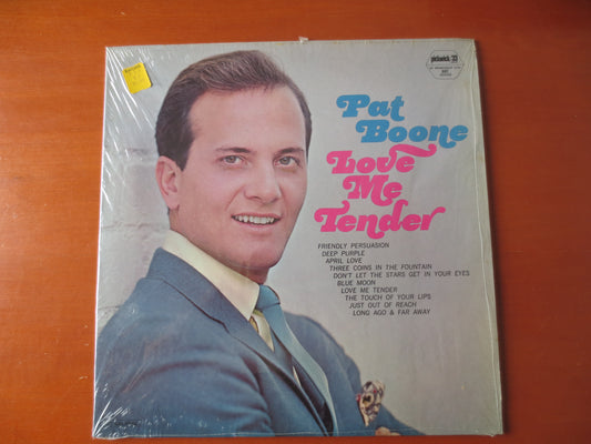 PAT BOONE, LOVE Me Tender, Vintage Vinyl, Pat Boone Records, Vinyl Records, Pat Boone Music, Pat Boone Albums, 1967 Records