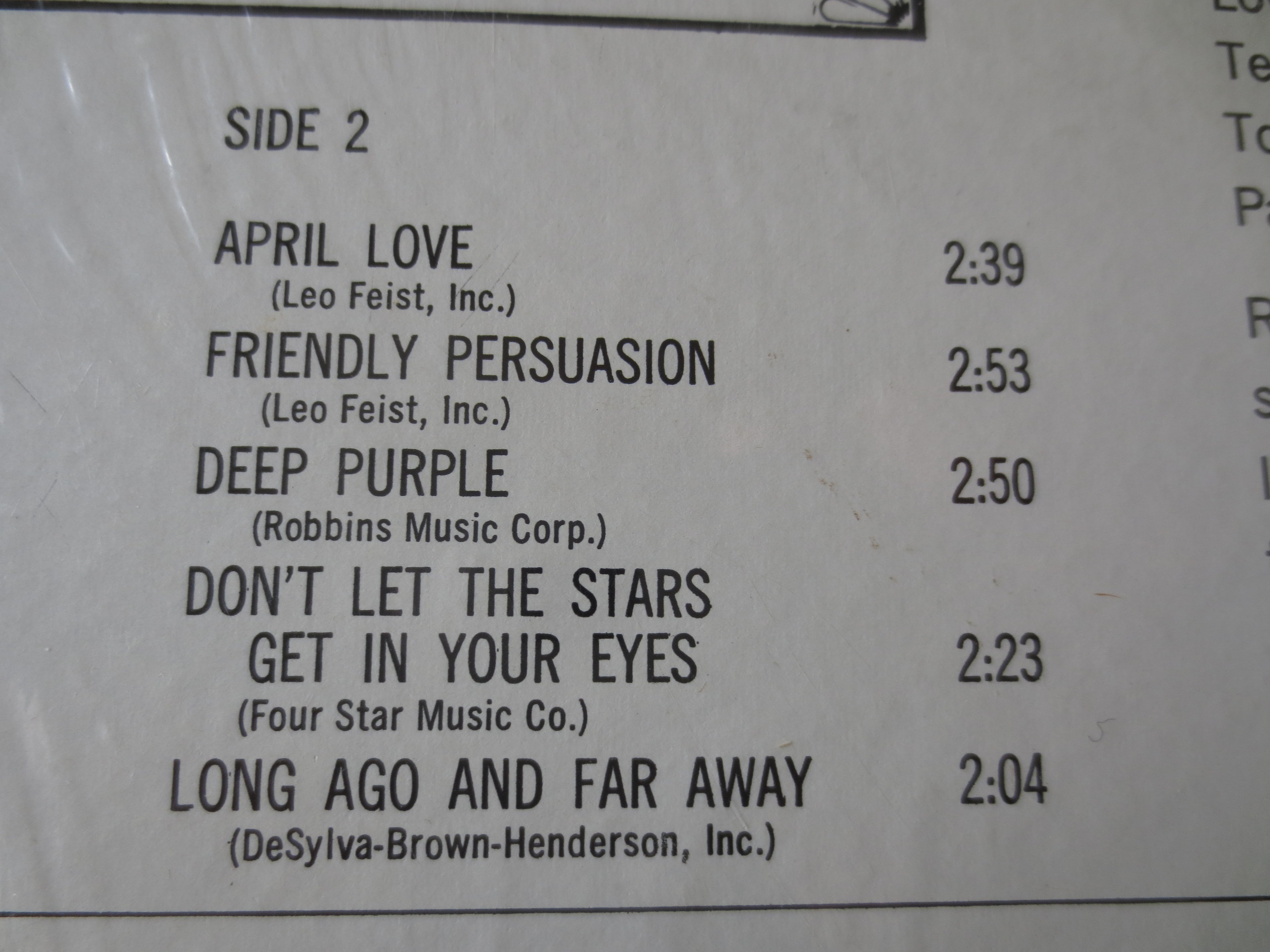 Pat Boone – Love Me Tender (1967) Vinyl LP