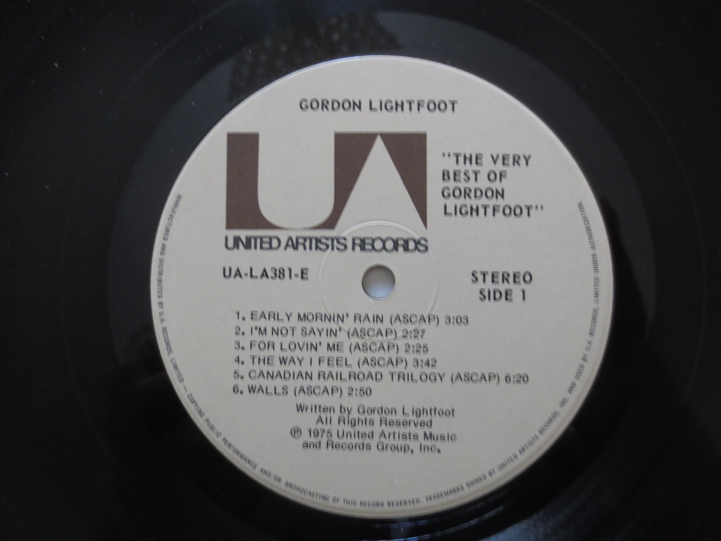 GORDON LIGHTFOOT, BEST of Records, Country Records, Country Vinyl, Record Vinyl, Records, lps, Vinyl Records, 1980 Records