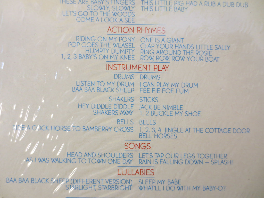 Bob McGrath & Katherine Smithrim – The Baby Record (1983) Vinyl LP